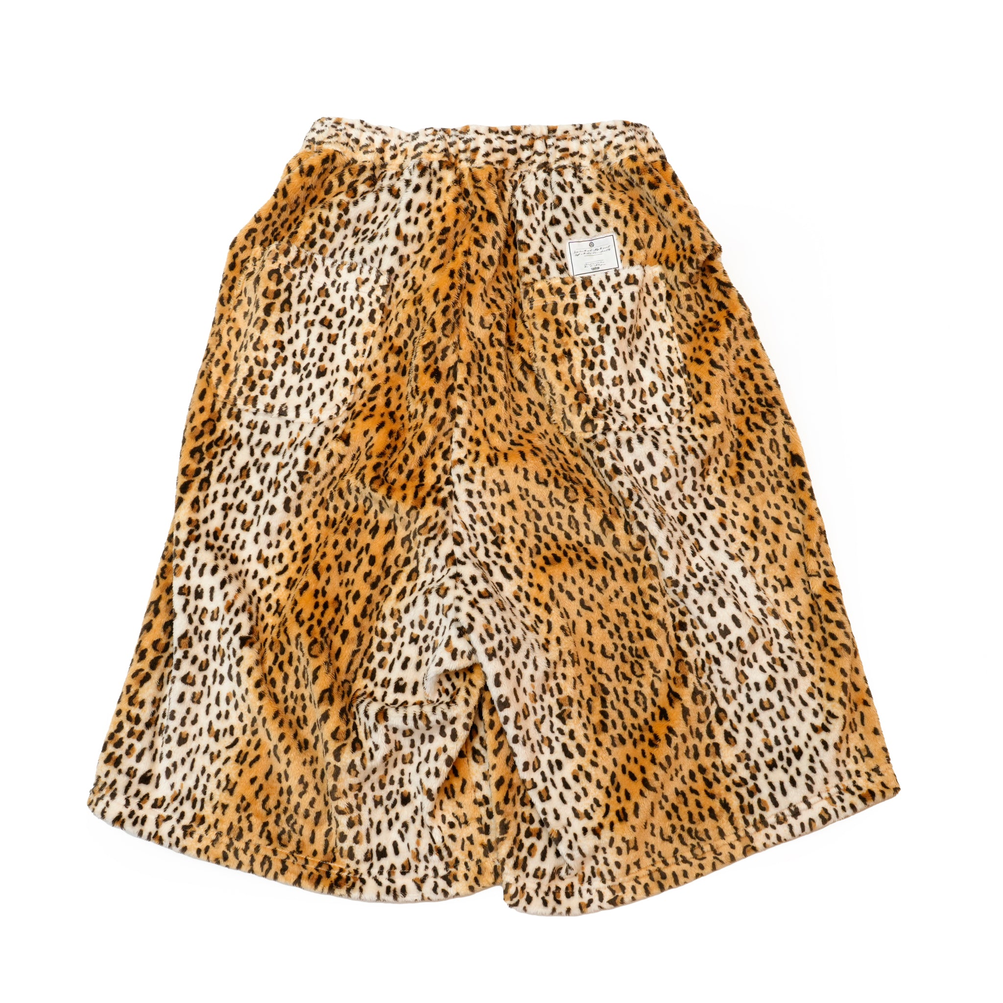 efite-04 | Leopard wide short pants | Color:Leopard【EFFECTEN_エフェクテン】【archive】
