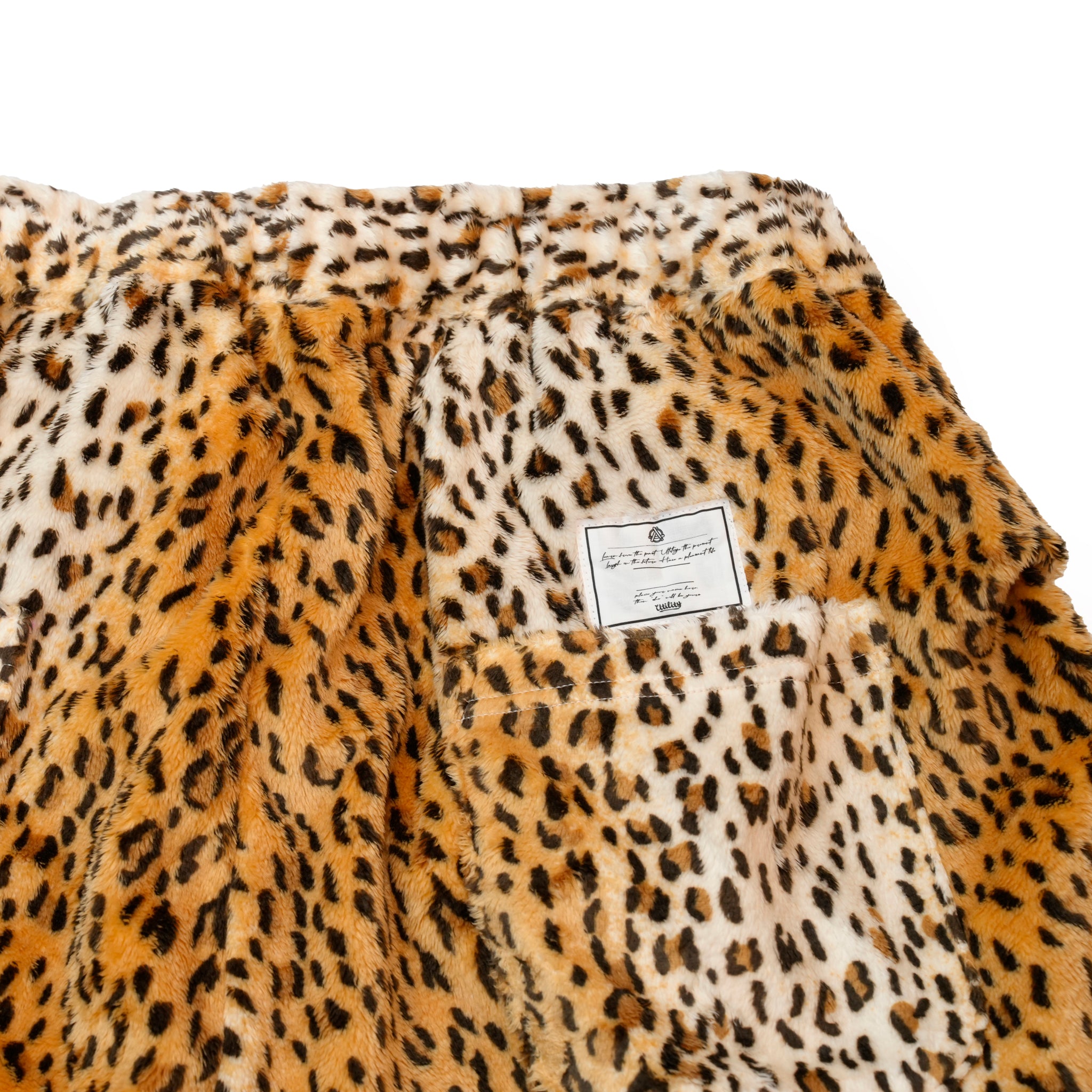 efite-04 | Leopard wide short pants | Color:Leopard【EFFECTEN_エフェクテン】【archive】