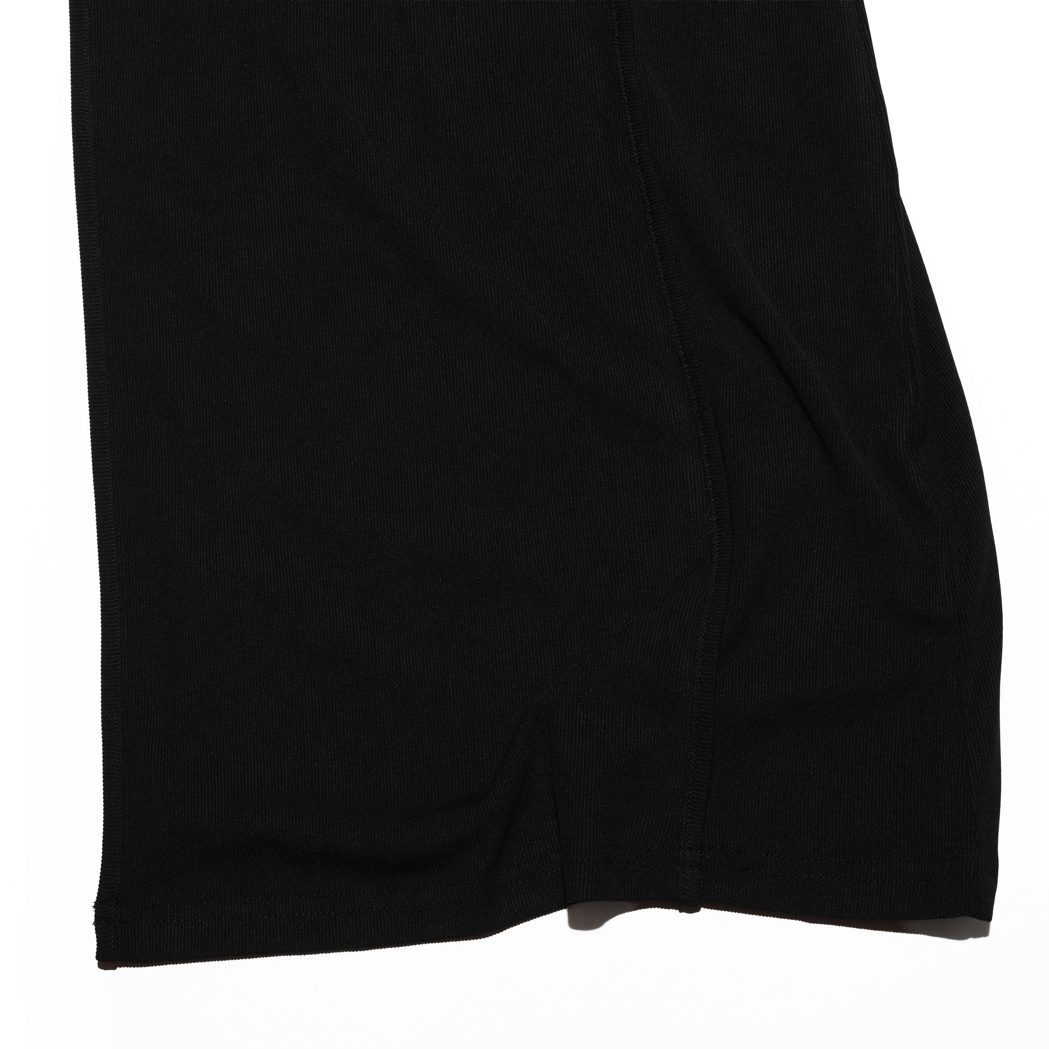 アシンメトリーRIBカットドレス – Black | 26SS-SPW-09_Black | AMBERGLEAM