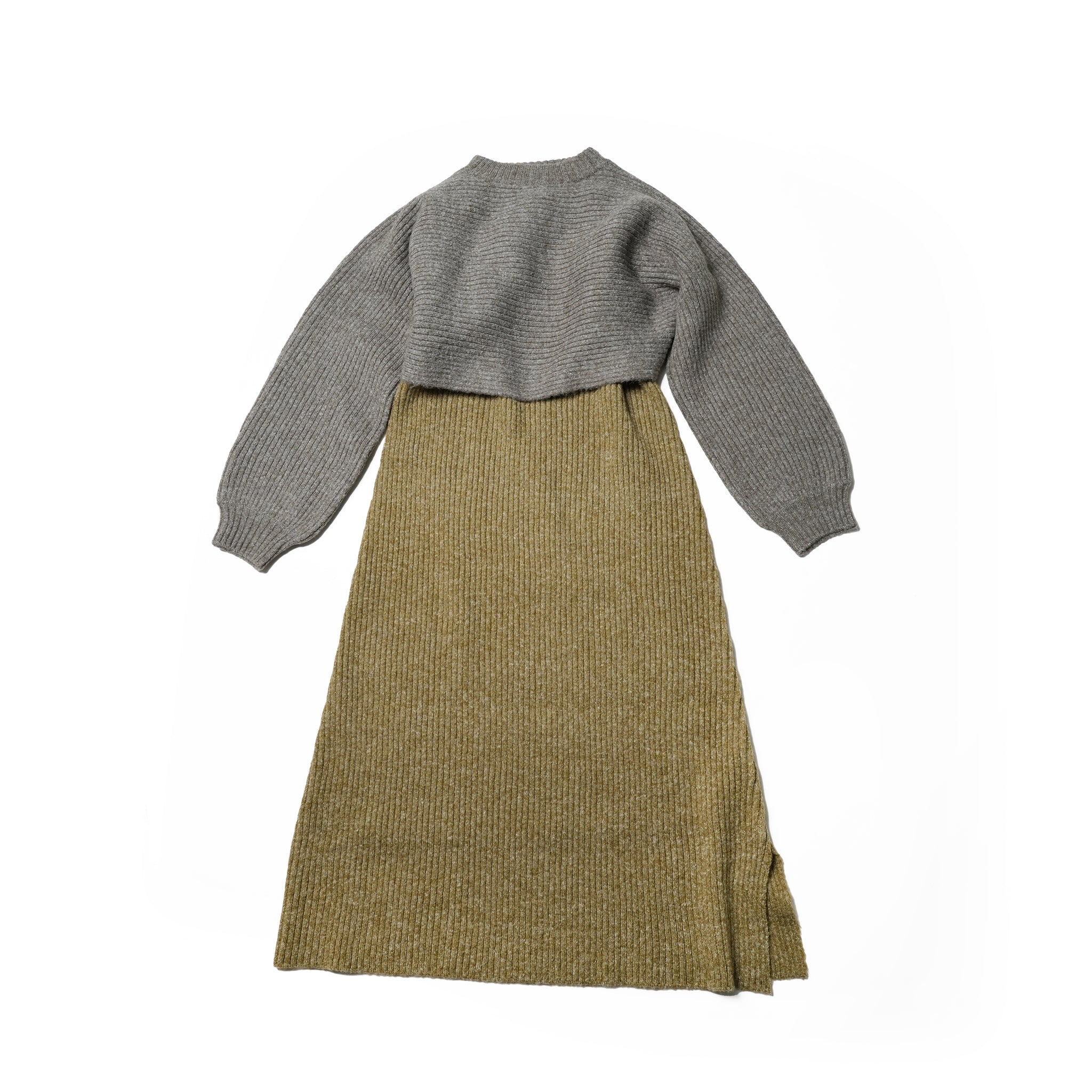 No:LKL23WOP2044 | Name:SUFEL| Color:KhakiGray【KELEN LADYS_ケレン】
