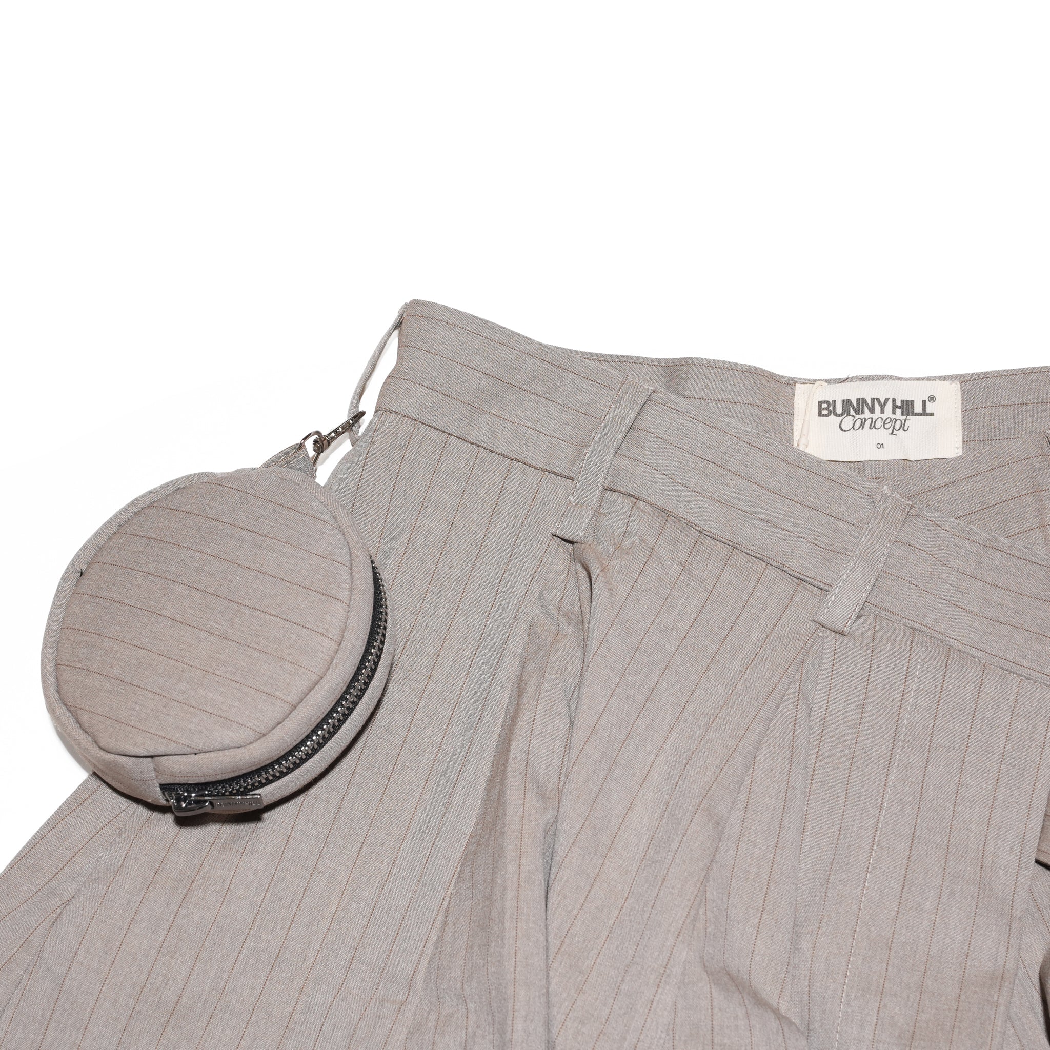DEVORA SKIRT (BROWN STRIPES) | Bunny Hill Concept