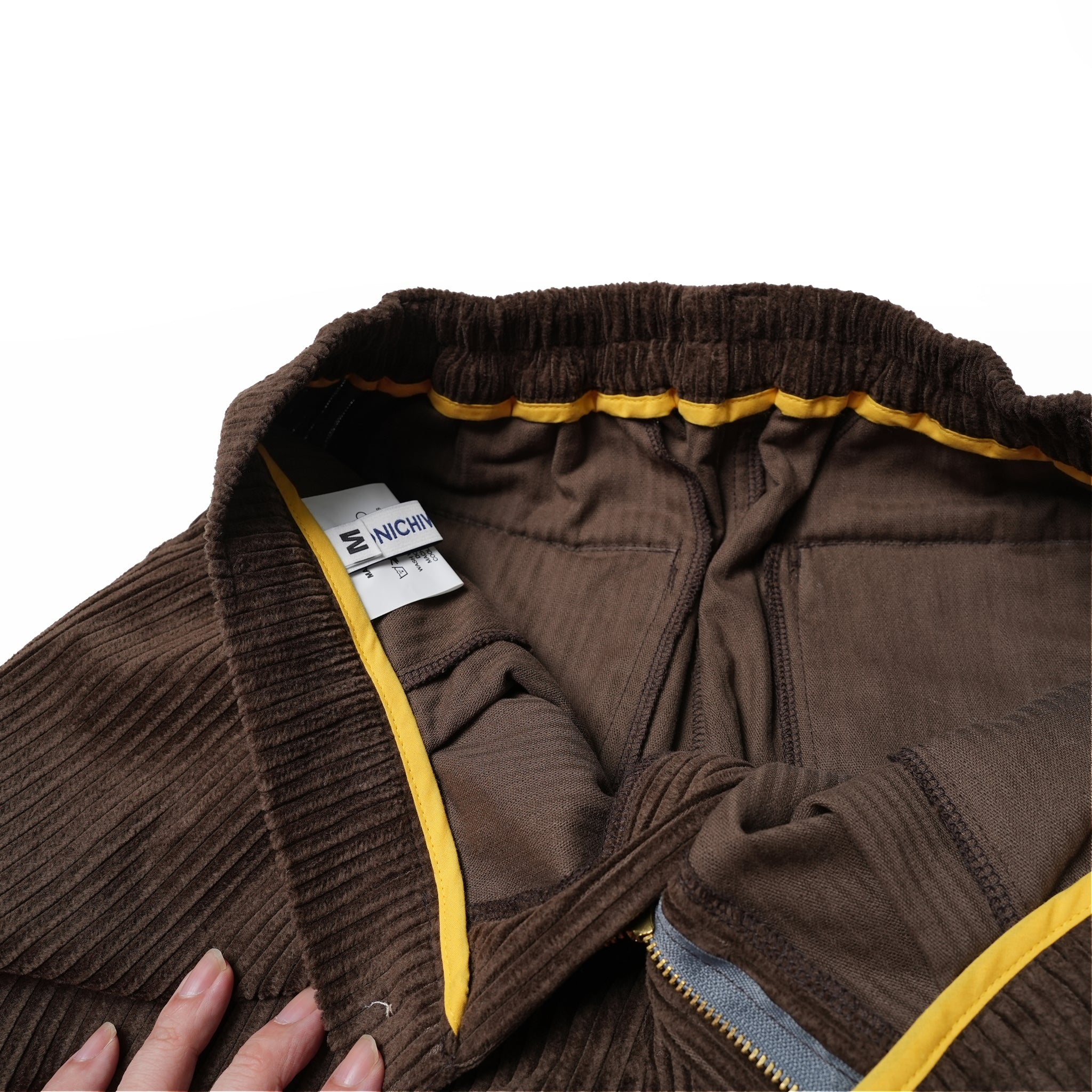 No:co-2023aw03d | Name:EASY WIDE CORDUROYPANTS | Color:Brown【CONICHIWA BONJOUR_コニチワボンジュール】