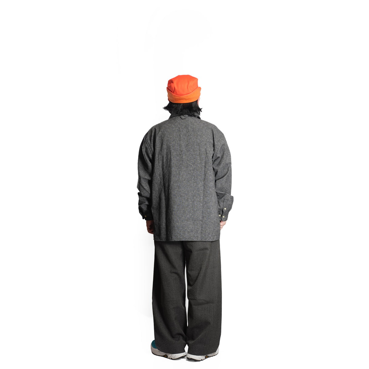 CAMP COLLAR SHIRT (GACHA POKE) *CHARCOAL NEP | CITYLIGHTS PRODUCTS