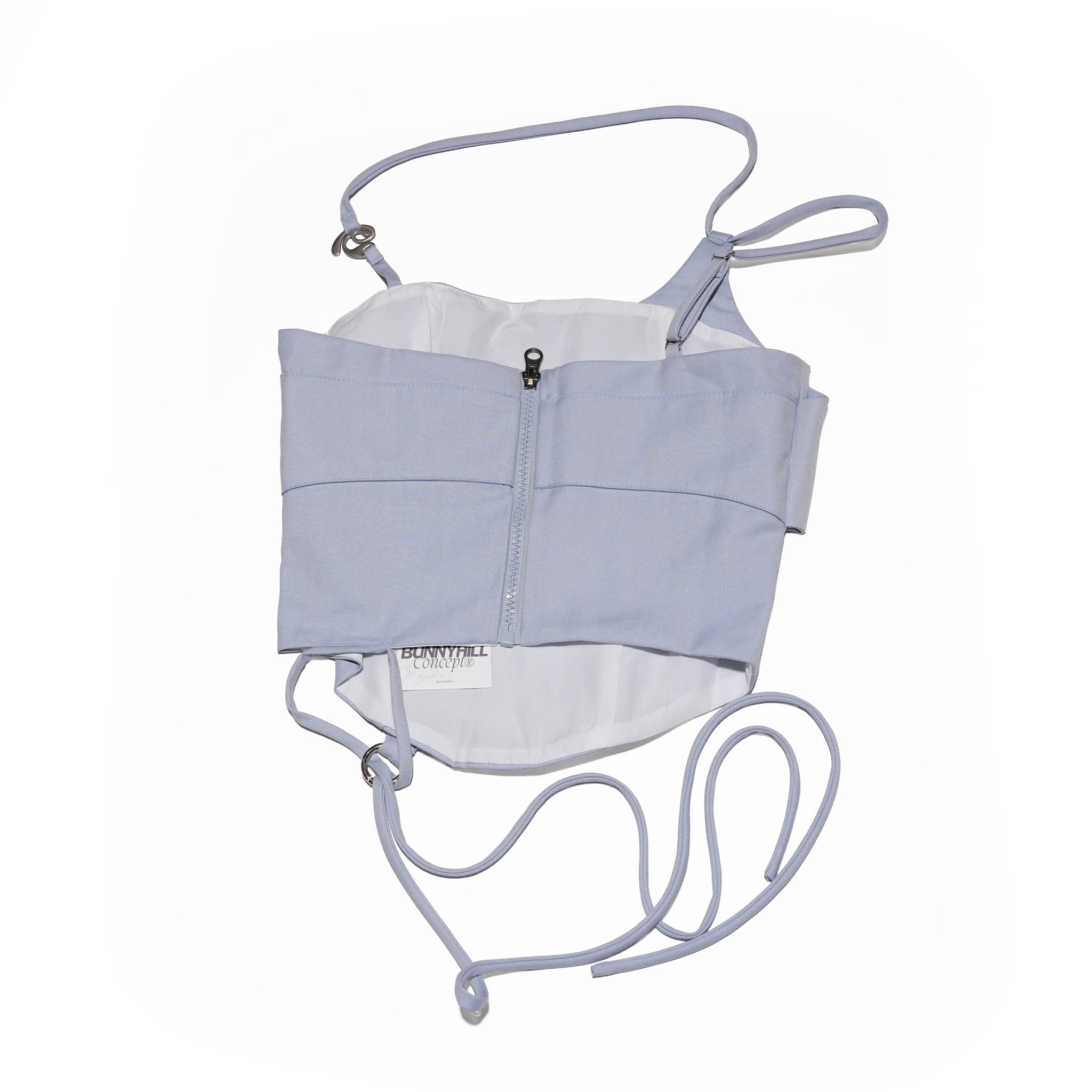 LULLABY HALTER TOP (BLUE) | Bunny Hill Concept