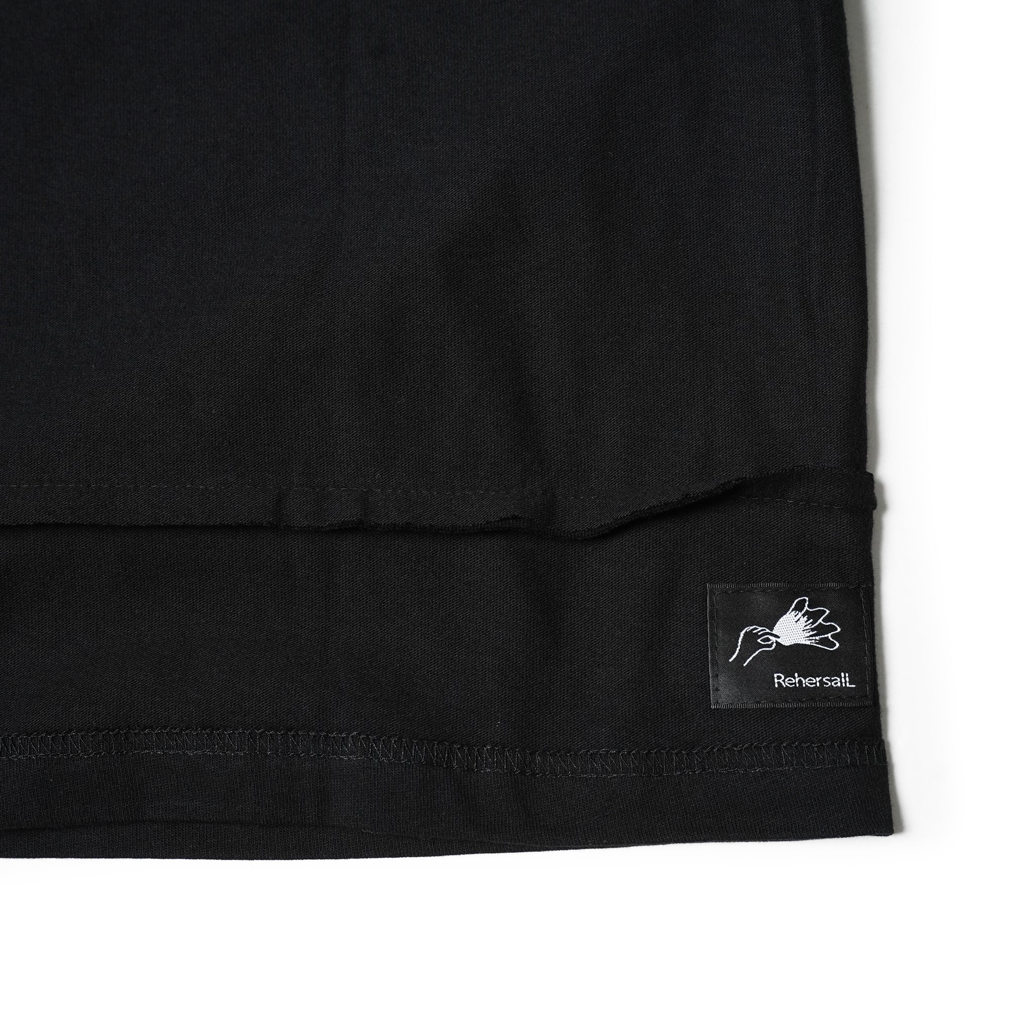 No:MATE-250 | Name:リバーシブルBIG T | Color:Wht/Blk | Size-F【REHERSALL_リハーズオール】