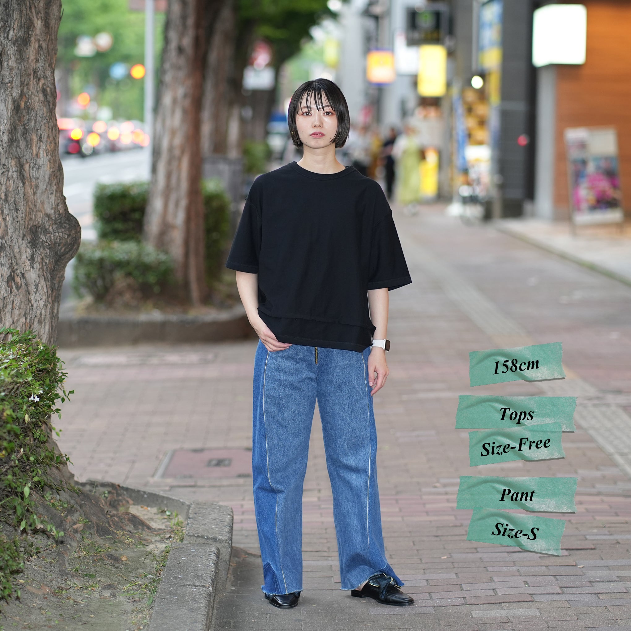 No:MATE-250 | Name:リバーシブルBIG T | Color:Wht/Blk | Size-F【REHERSALL_リハーズオール】