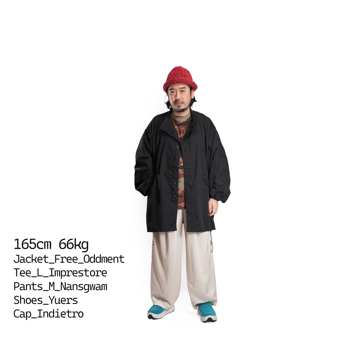 CUSTOM HALF COAT – Black | odd2026aw-001 | ODDMENT