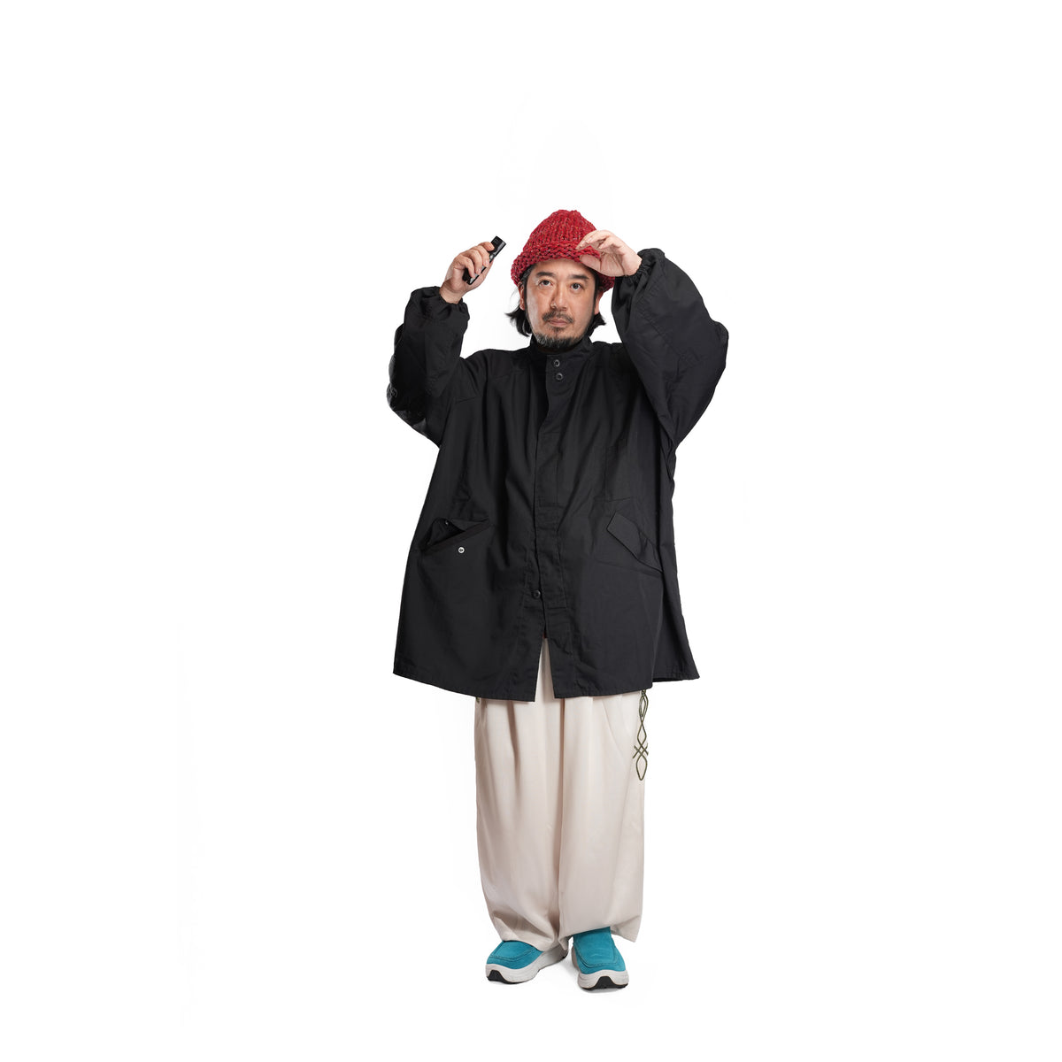 CUSTOM HALF COAT – Black | odd2026aw-001 | ODDMENT