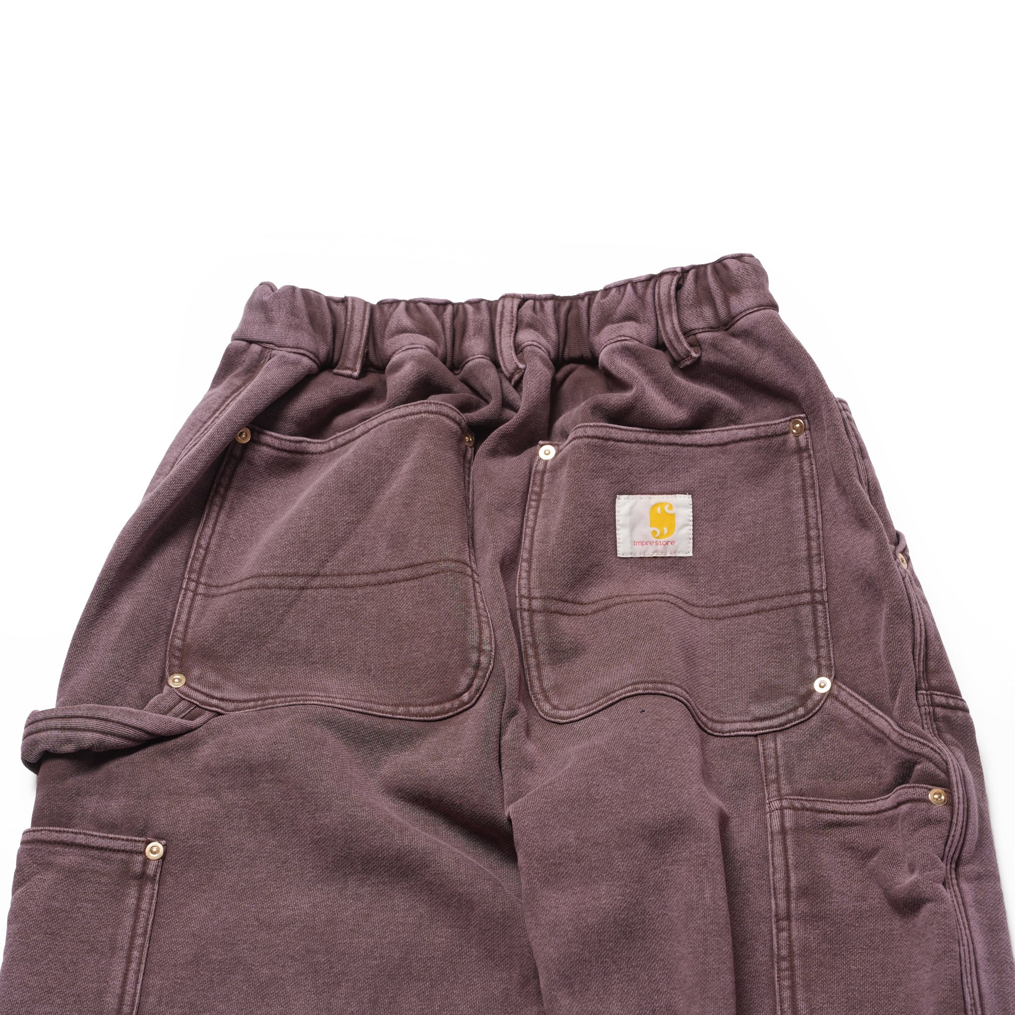 Double Knee Pants / Huey (Brown) | IMPRESTORE