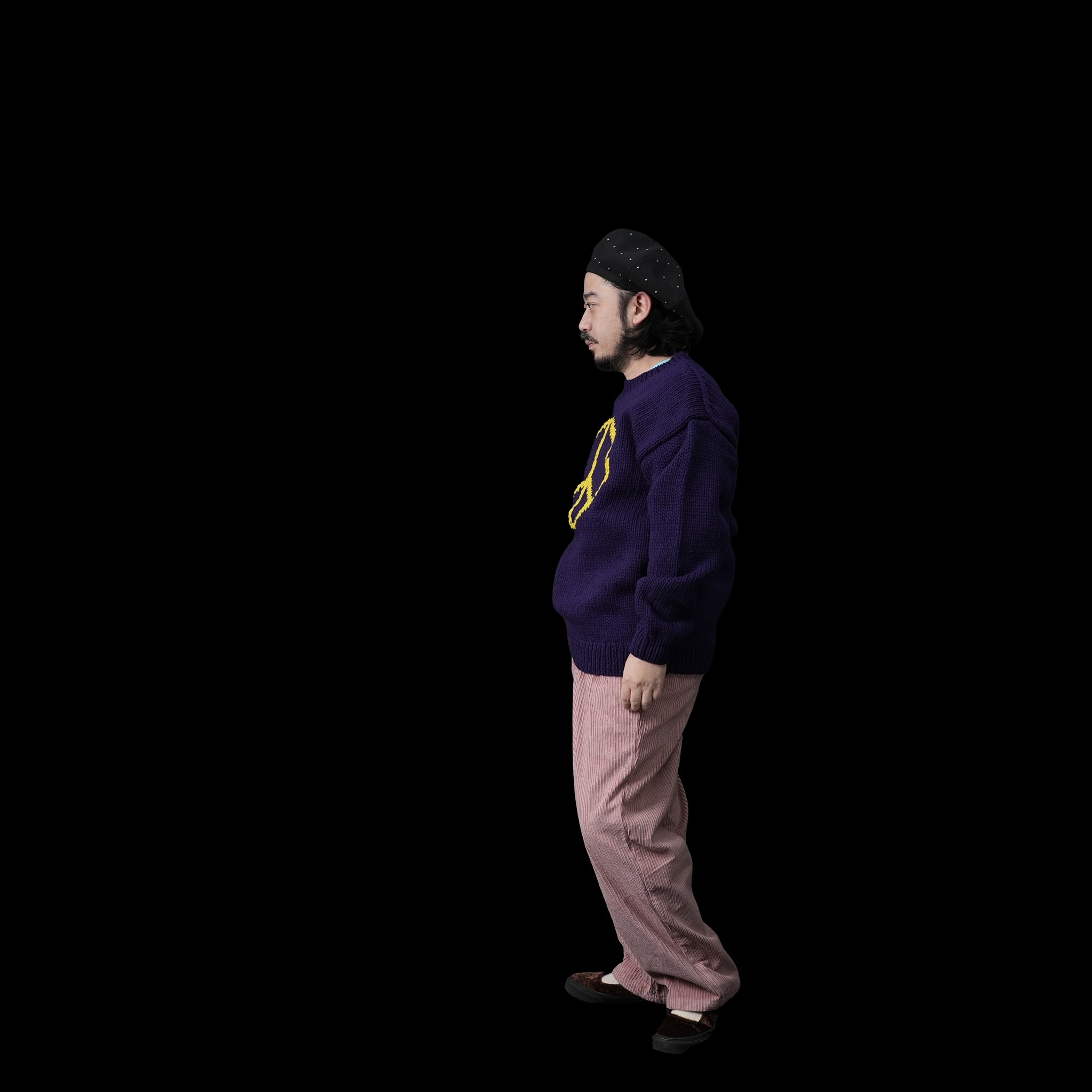 No:co-2023aw03a | Name:EASY WIDE CORDUROY PANTS | Color:Indi Pink【CONICHIWA BONJOUR_コニチワボンジュール】