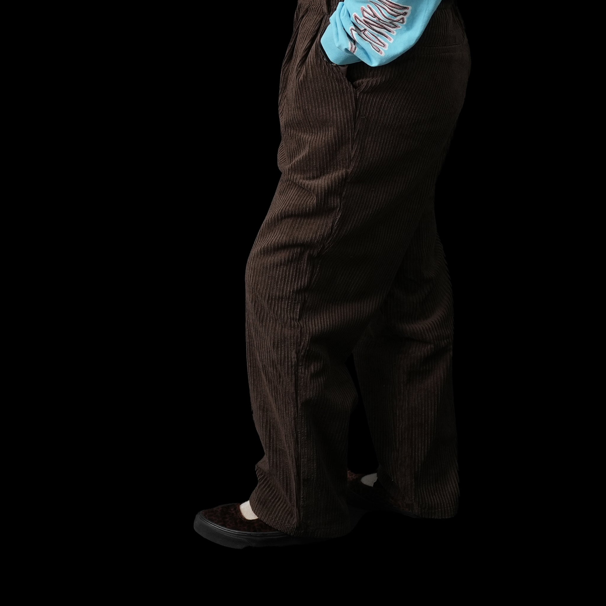 No:co-2023aw03d | Name:EASY WIDE CORDUROYPANTS | Color:Brown【CONICHIWA BONJOUR_コニチワボンジュール】