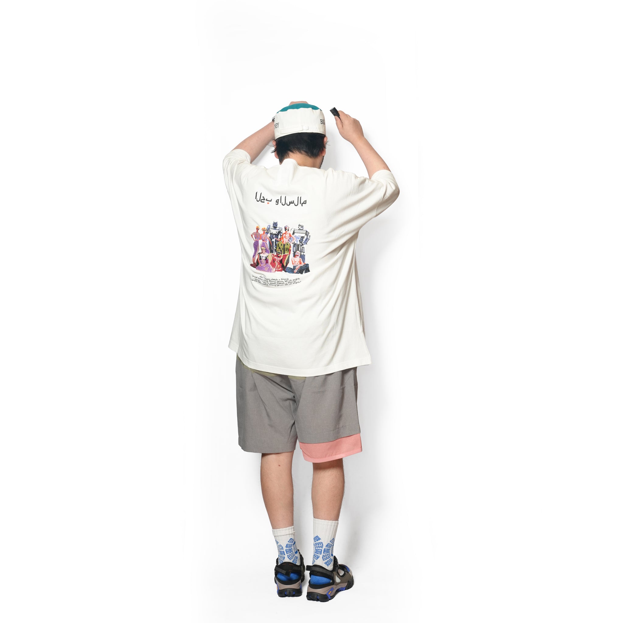 TRIBE EMBROI BIG TEE – White | STOF