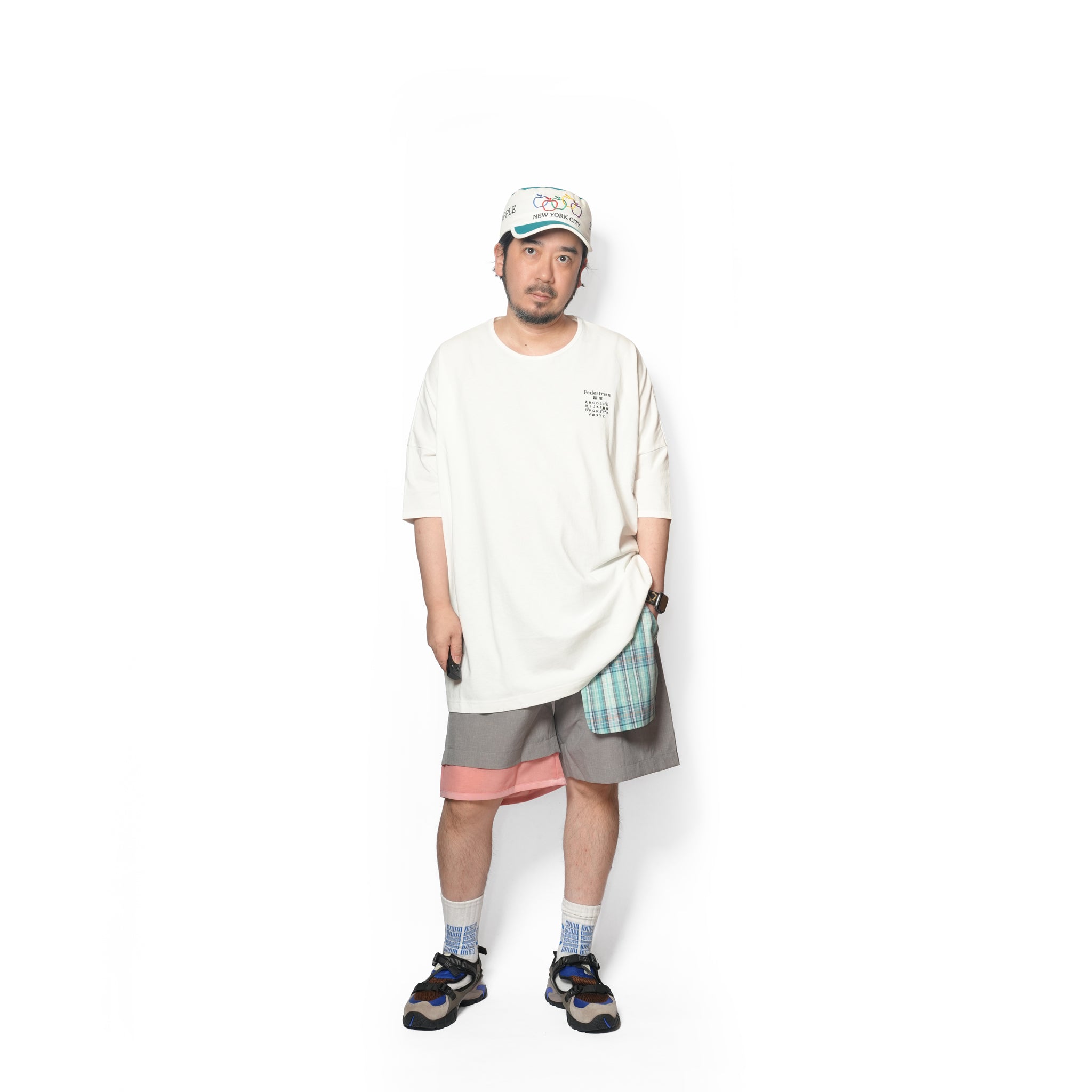 MELTING MIX SHORT PANTS– Grey | STOF