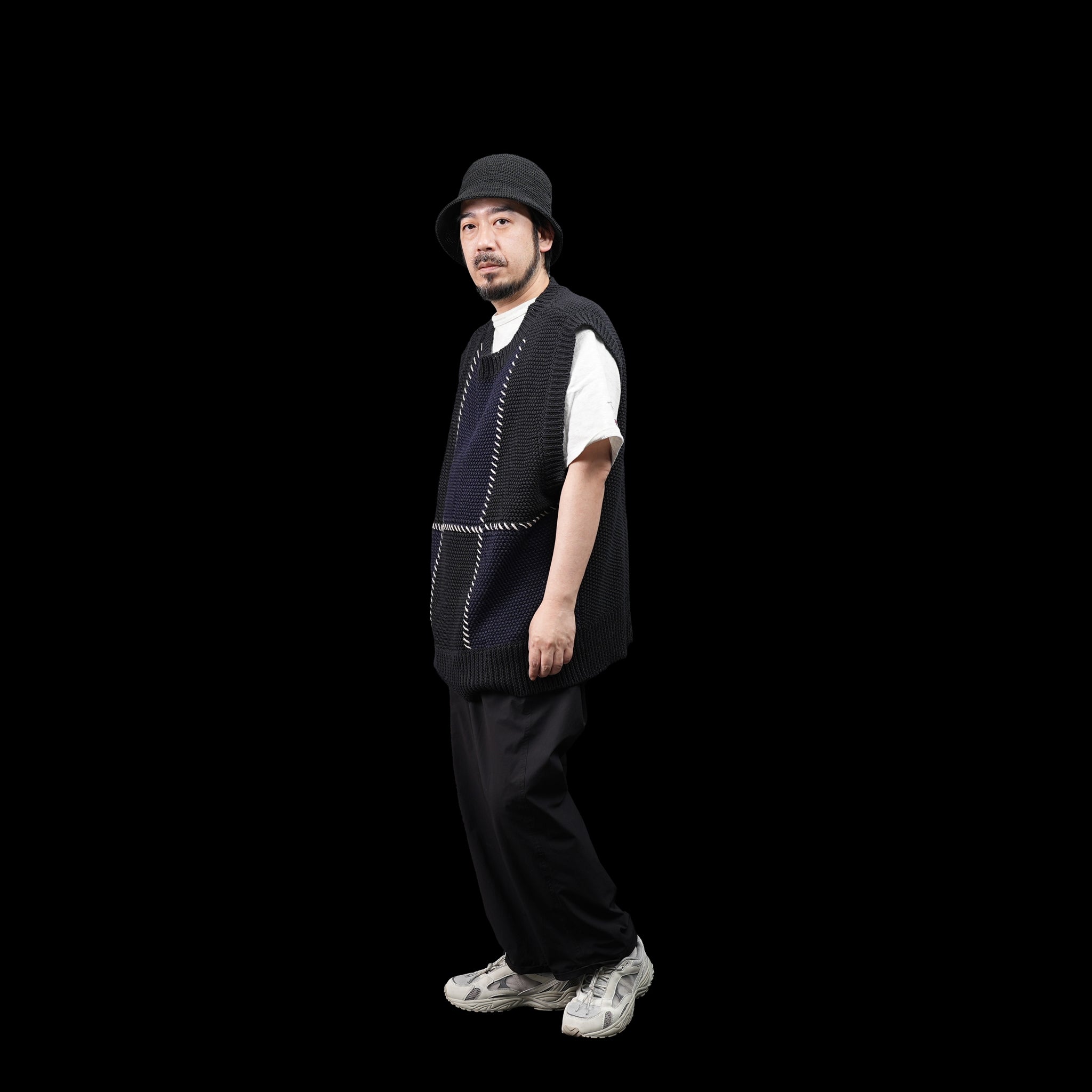 No:KLM23SKN1014 | Name:BALLS | Color:Black/Kinari【KELEN MEN_ケレン】