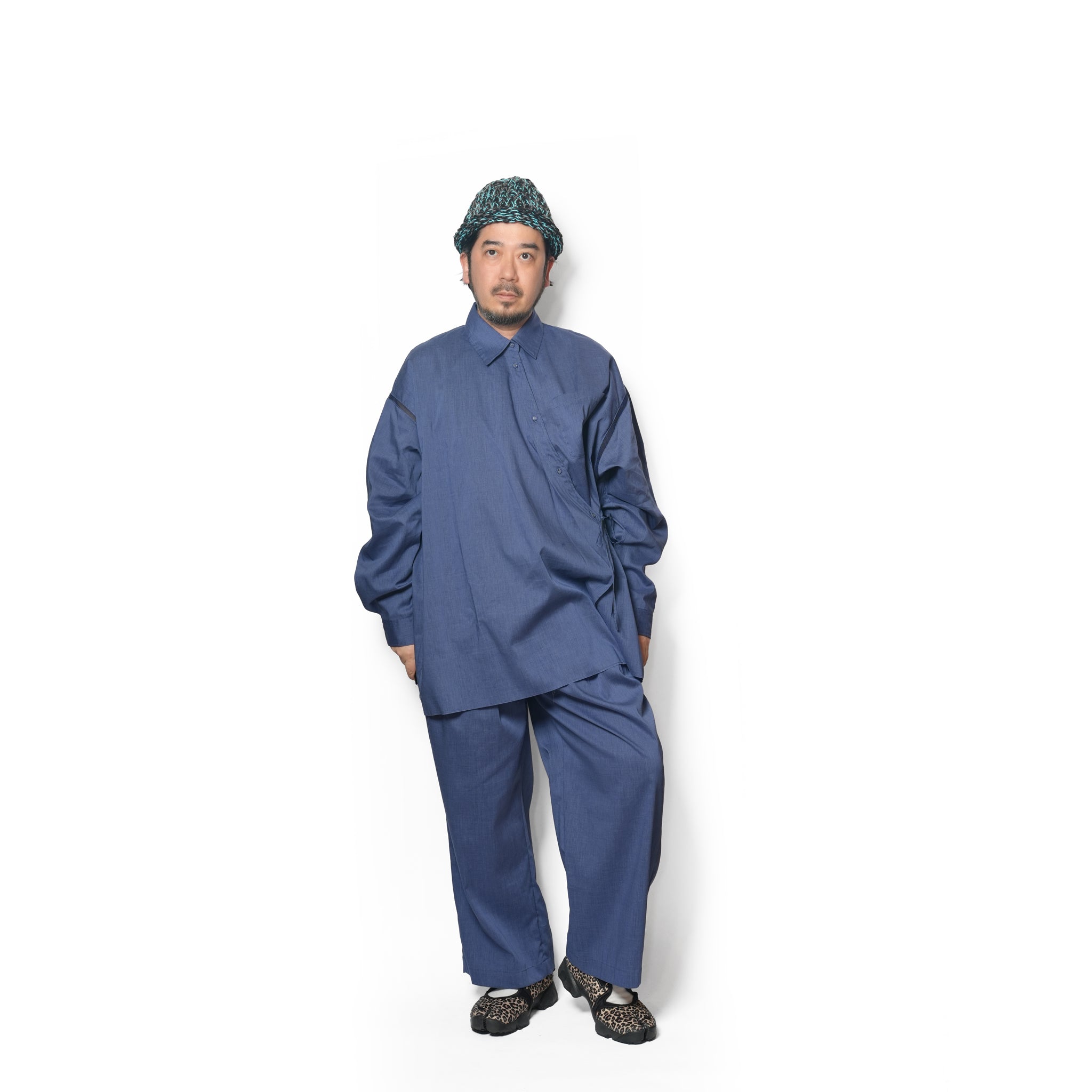 SAMUE SHIRT 改– Blue | STOF