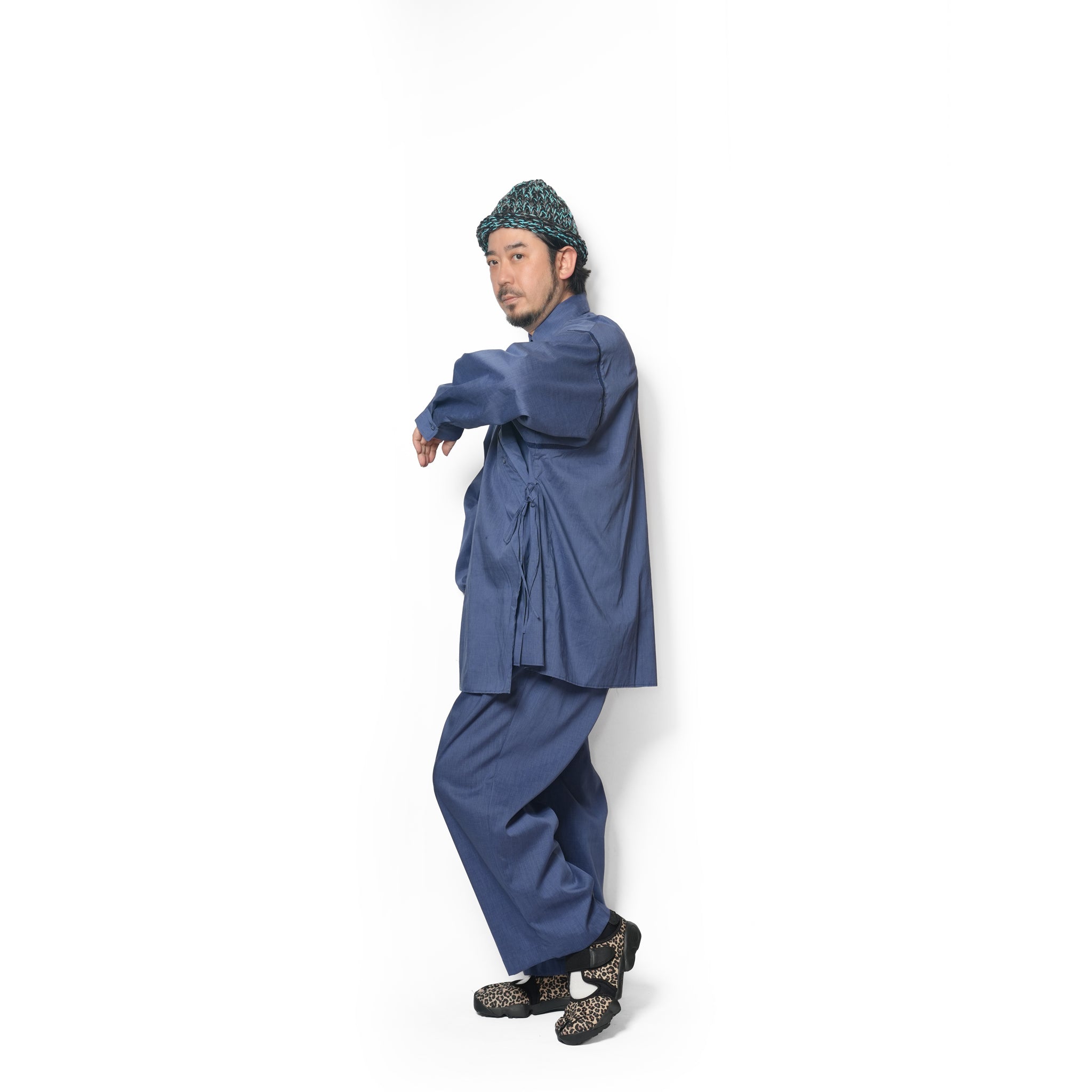 SAMUE SHIRT 改– Blue | STOF