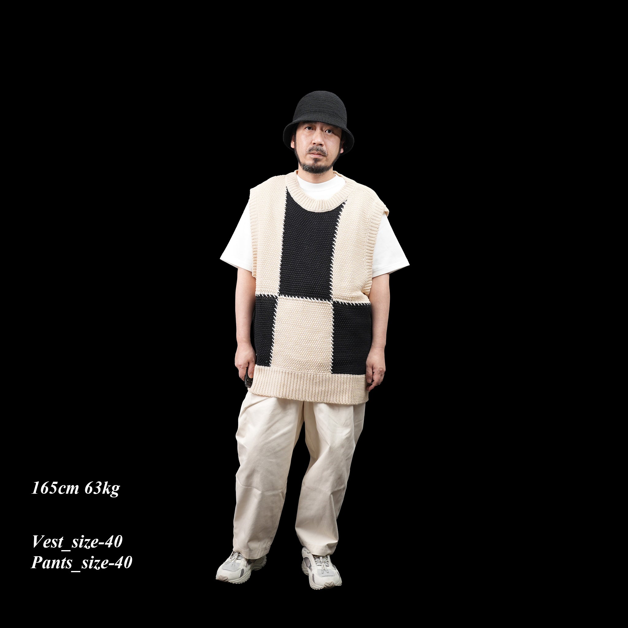 No:KLM23SPT1097 | Name:NIPS | Color:Off Beige/Black【KELEN MEN_ケレン】