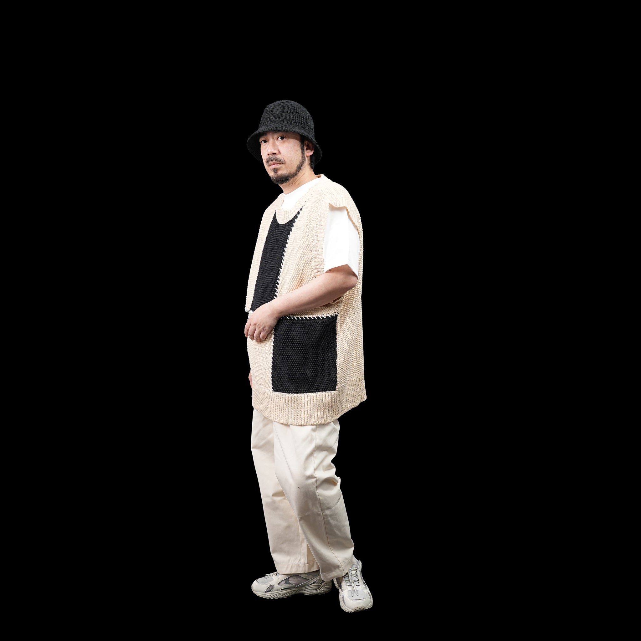 No:KLM23SKN1014 | Name:BALLS | Color:Black/Kinari【KELEN MEN_ケレン】