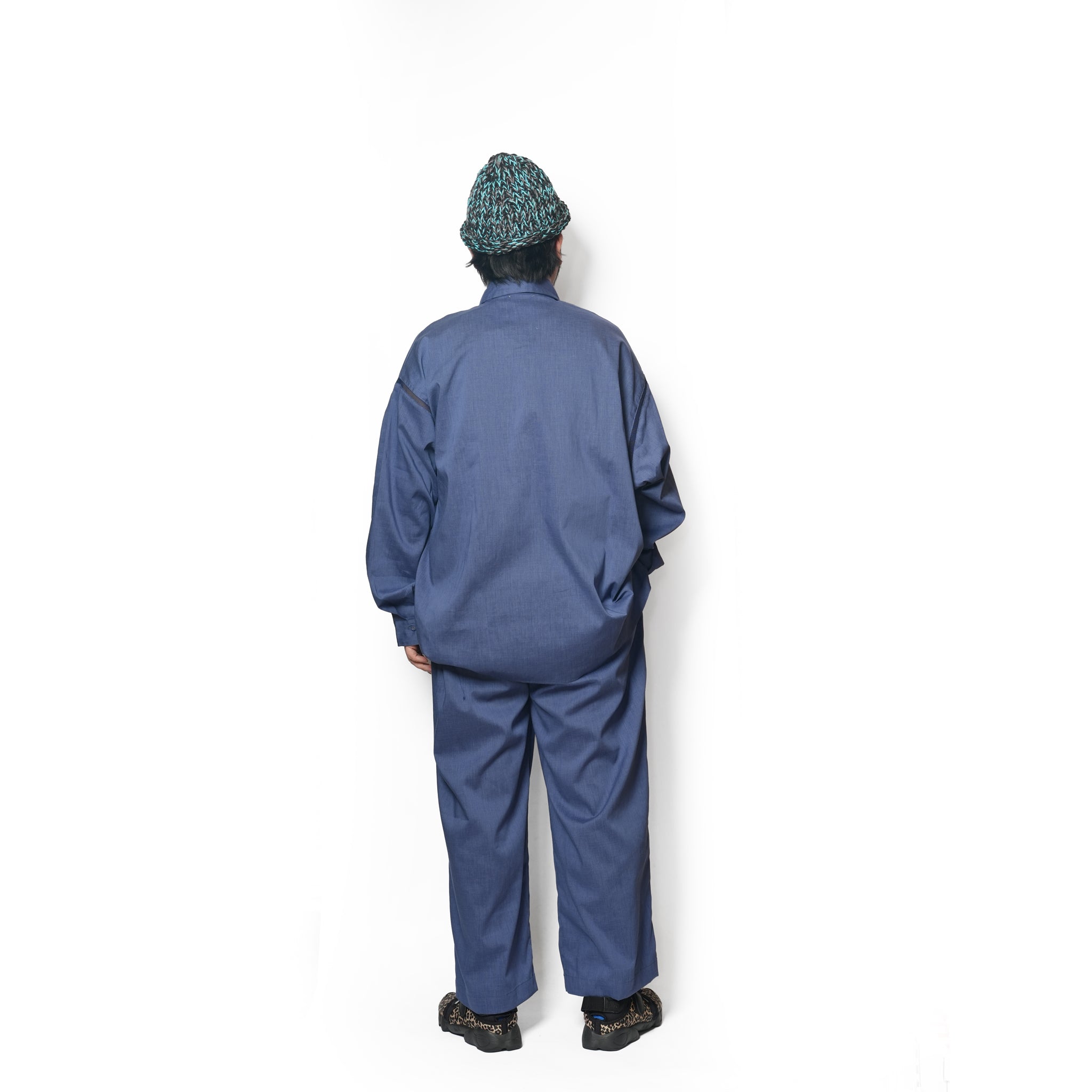 SAMUE SHIRT 改– Blue | STOF