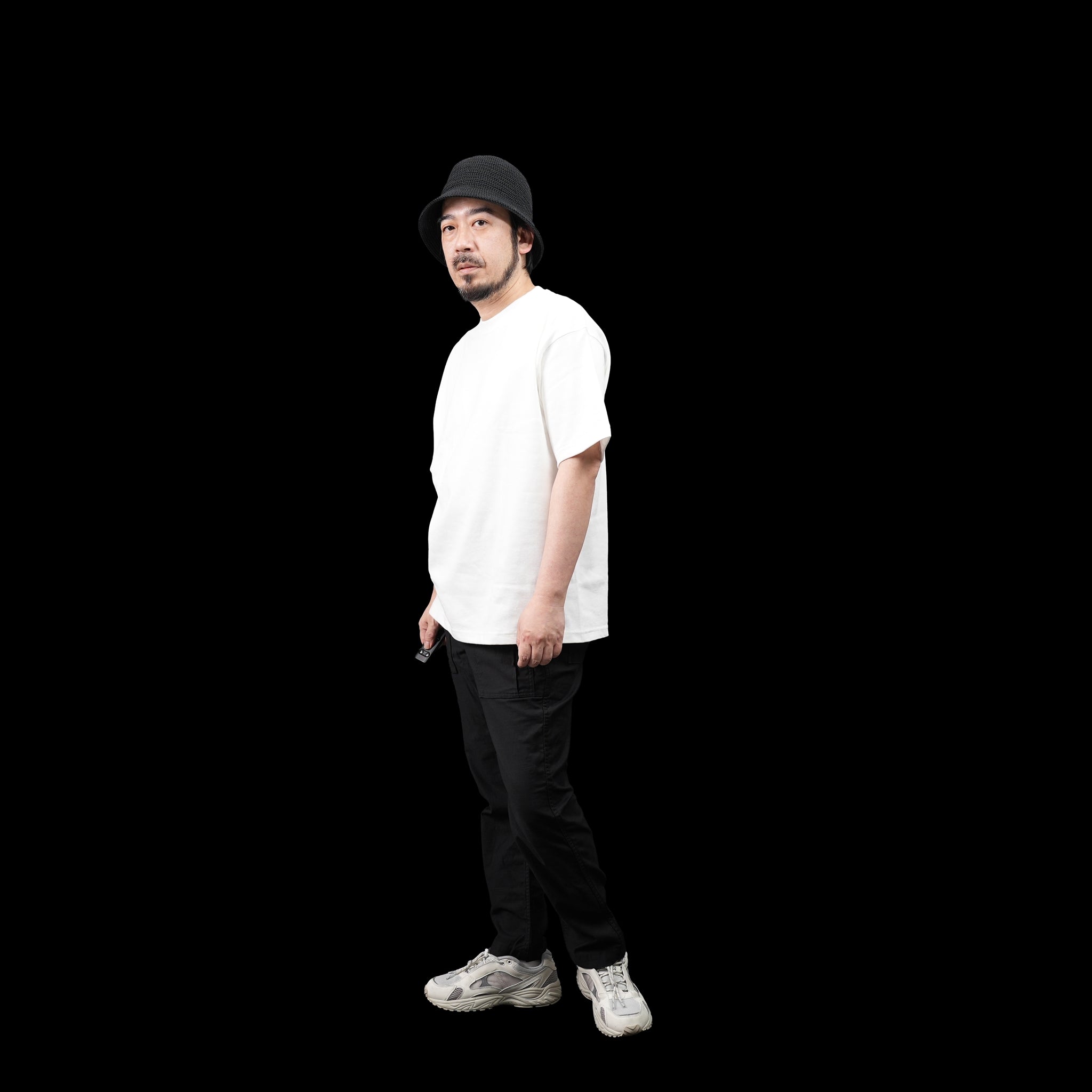 KLM20FPT1052 | ZENIT | Color:Black/Khaki【KELEN MEN_ケレン】