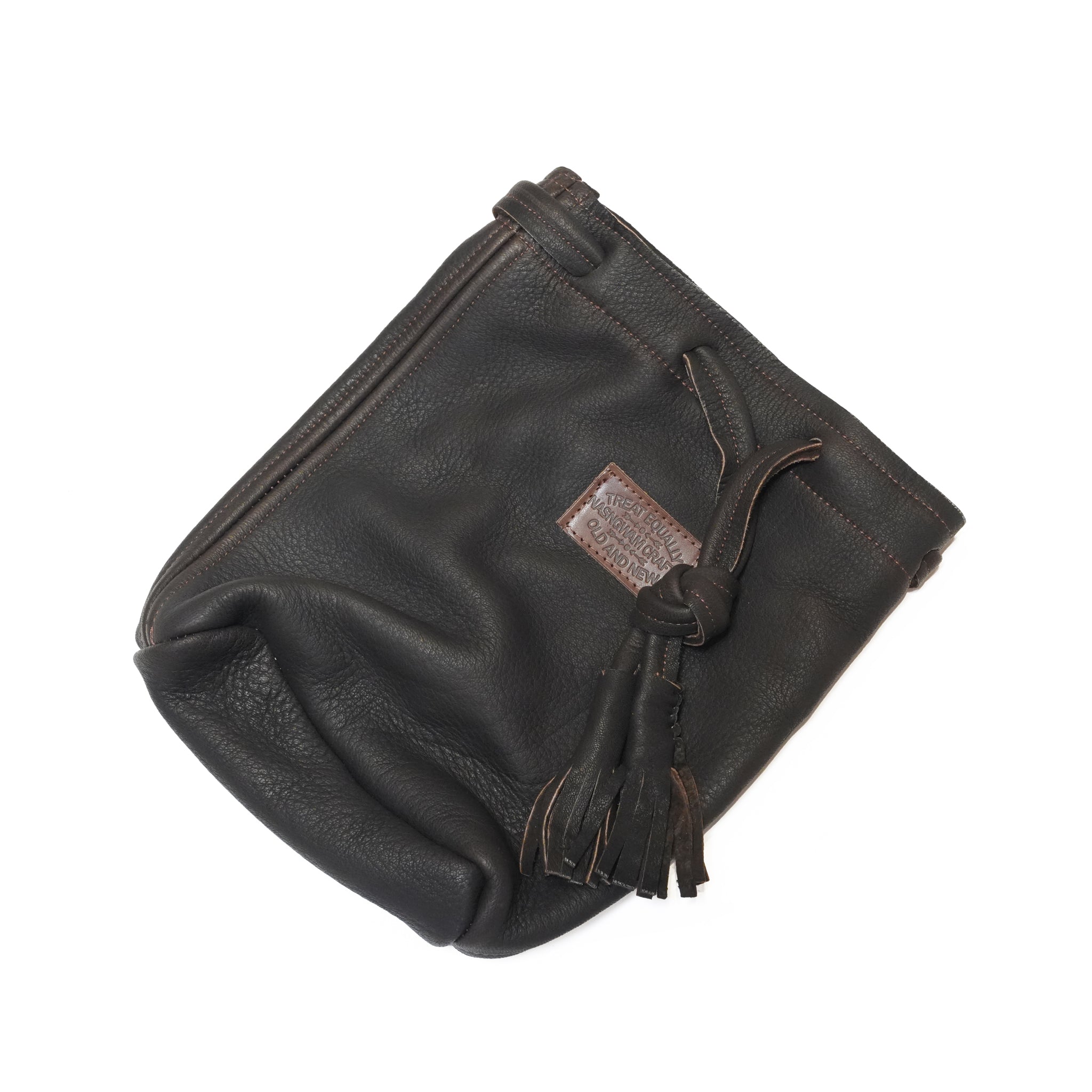 DEARSKIN WHISKY BAG – Camel / Black | NASNGWAM