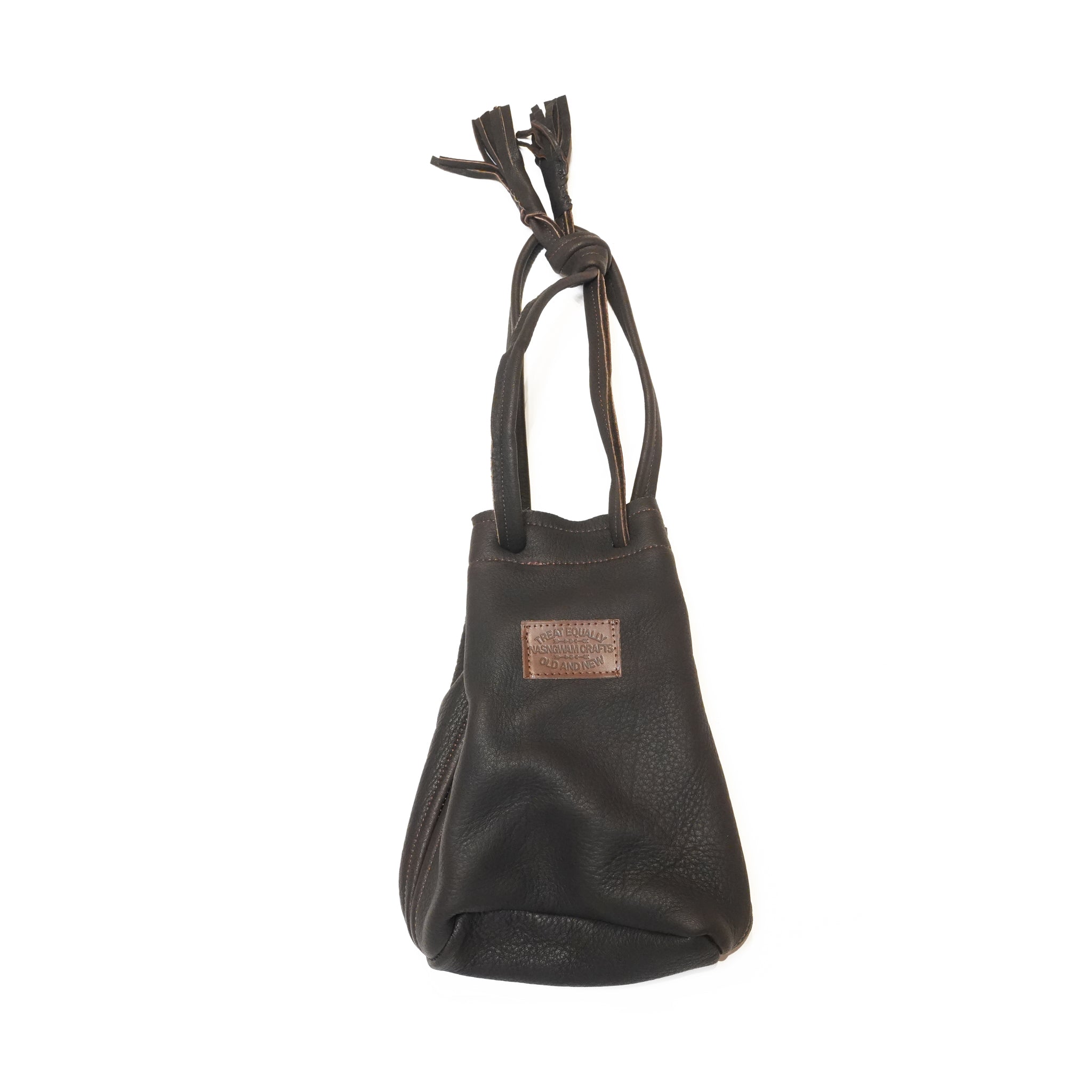 DEARSKIN WHISKY BAG – Camel / Black | NASNGWAM