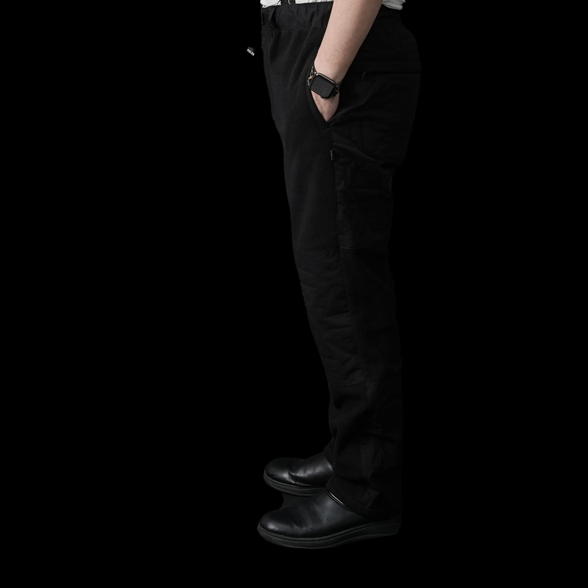 pd202307 | CYCLOPS QUILTED PANTS | Color:Black【POLER_ポーラー】