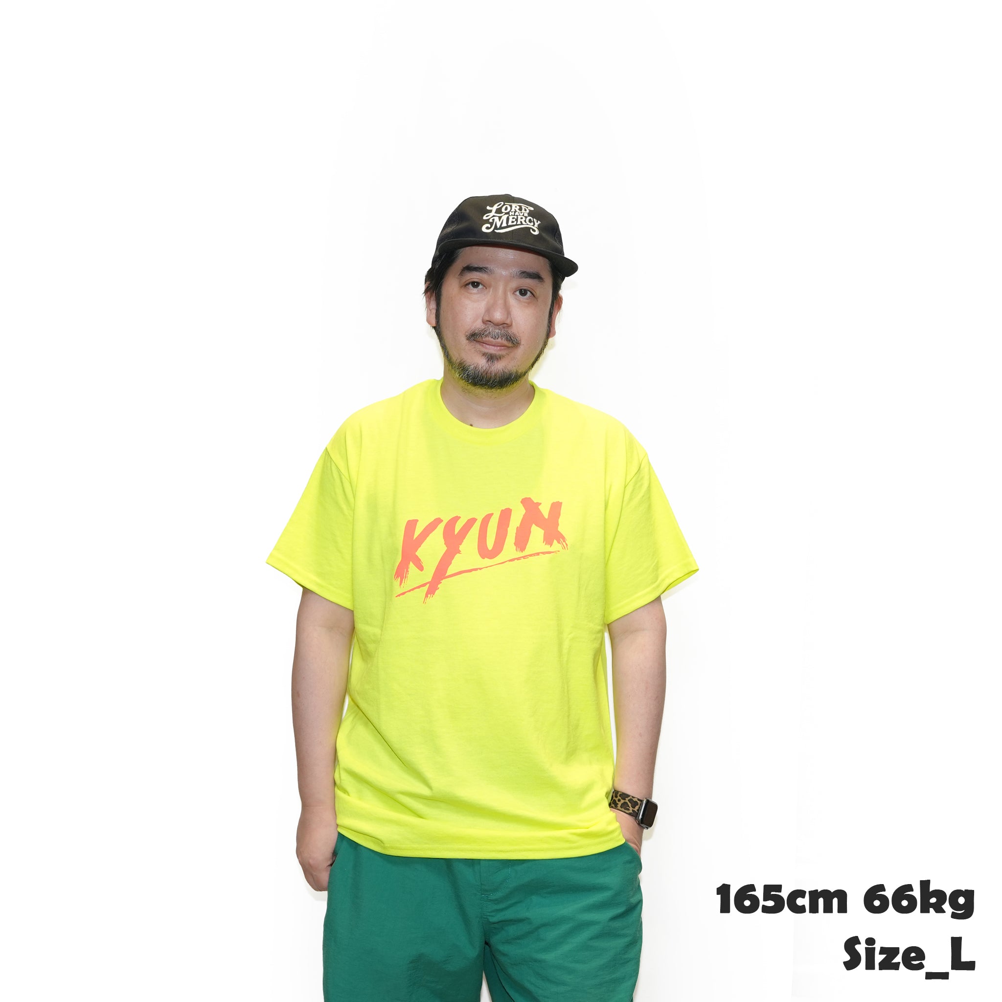 KYUN S/S TEE – Black | OK 【ネコポス選択可能】