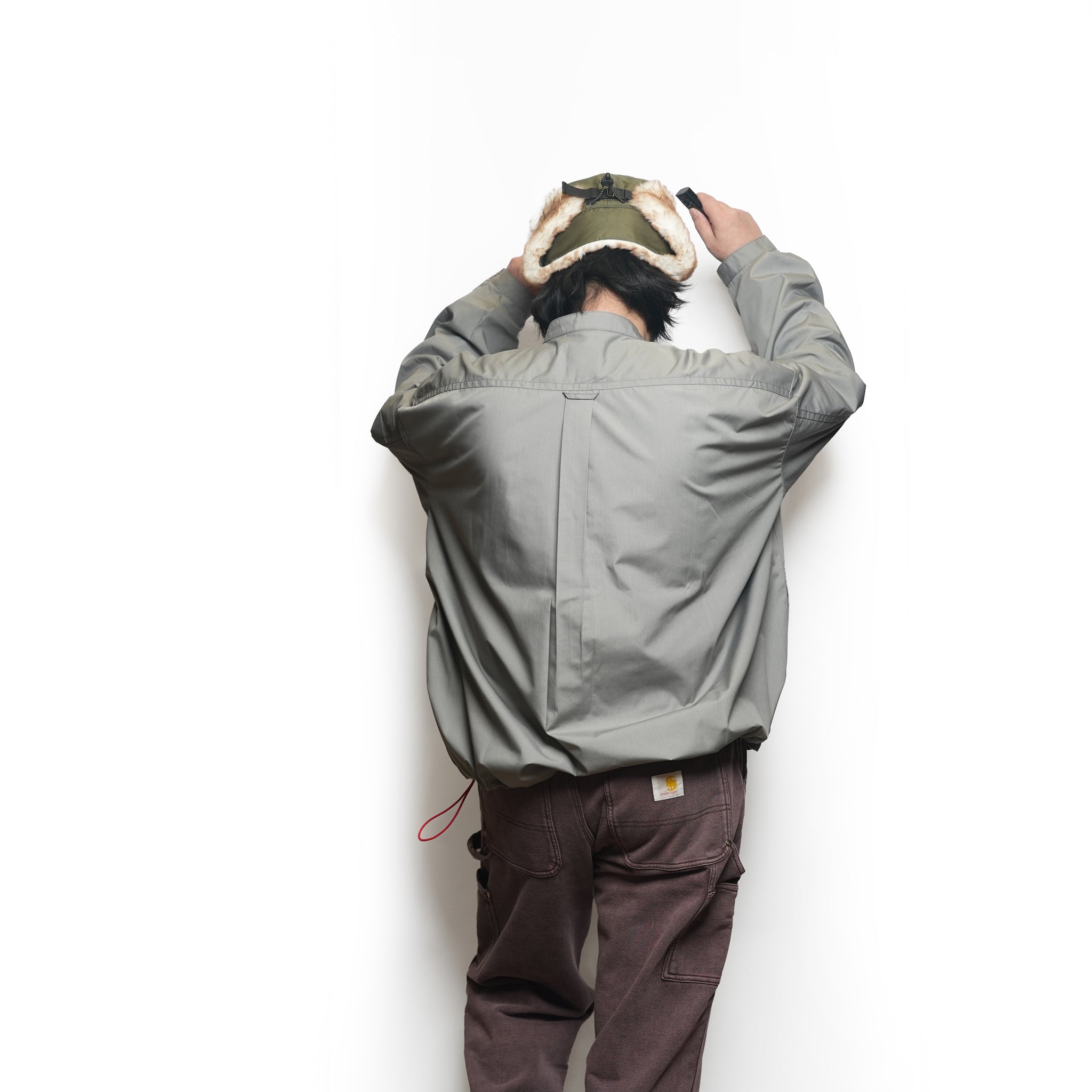 LIPMOA SOLID | Color_Charcoal | No_KLM25FSH1105_Charcoal【KELEN MEN_ケレン】