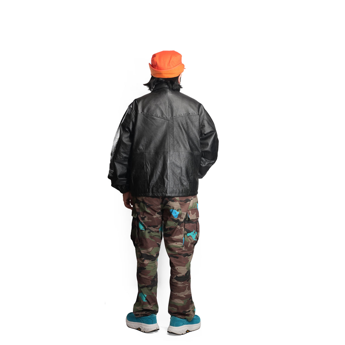 PUEBLO LEATHER COACH JKT – 01-Black | NASNGWAM