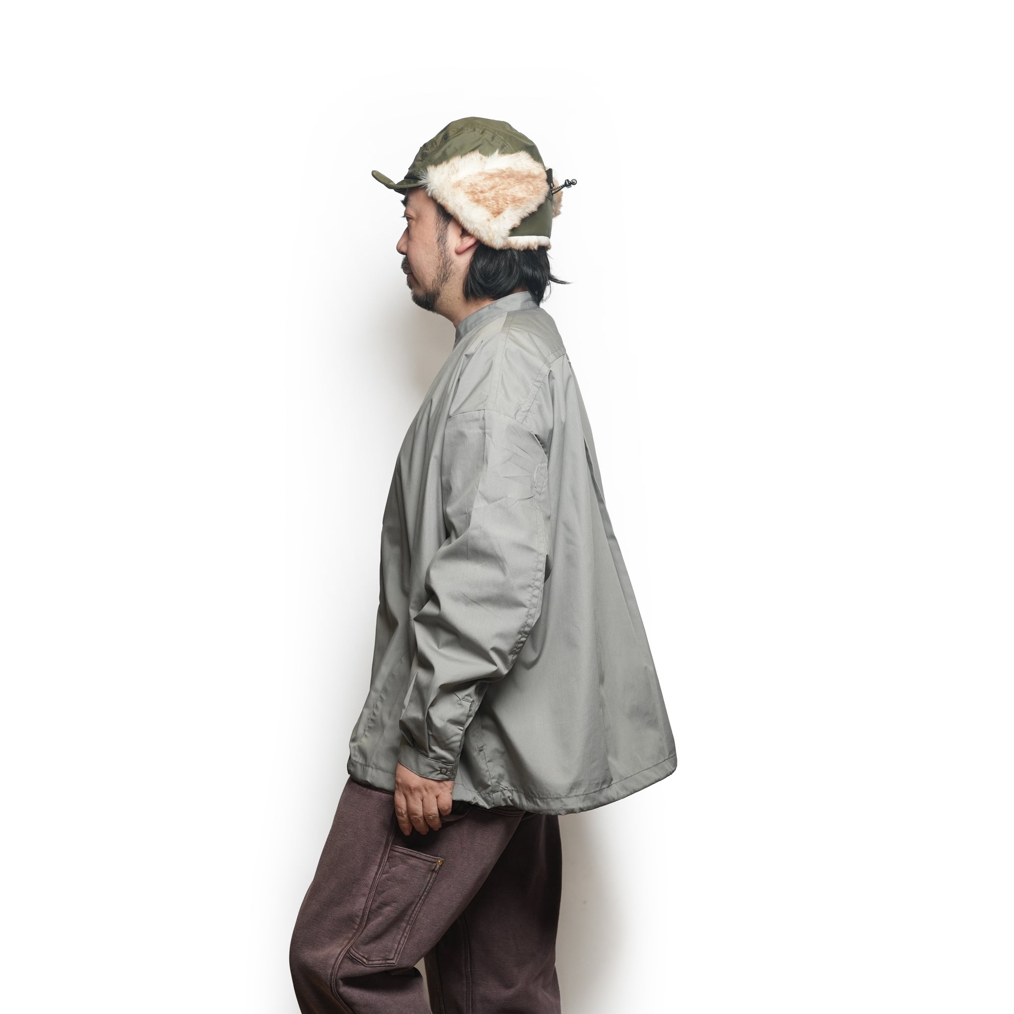 LIPMOA SOLID | Color_Charcoal | No_KLM25FSH1105_Charcoal【KELEN MEN_ケレン】