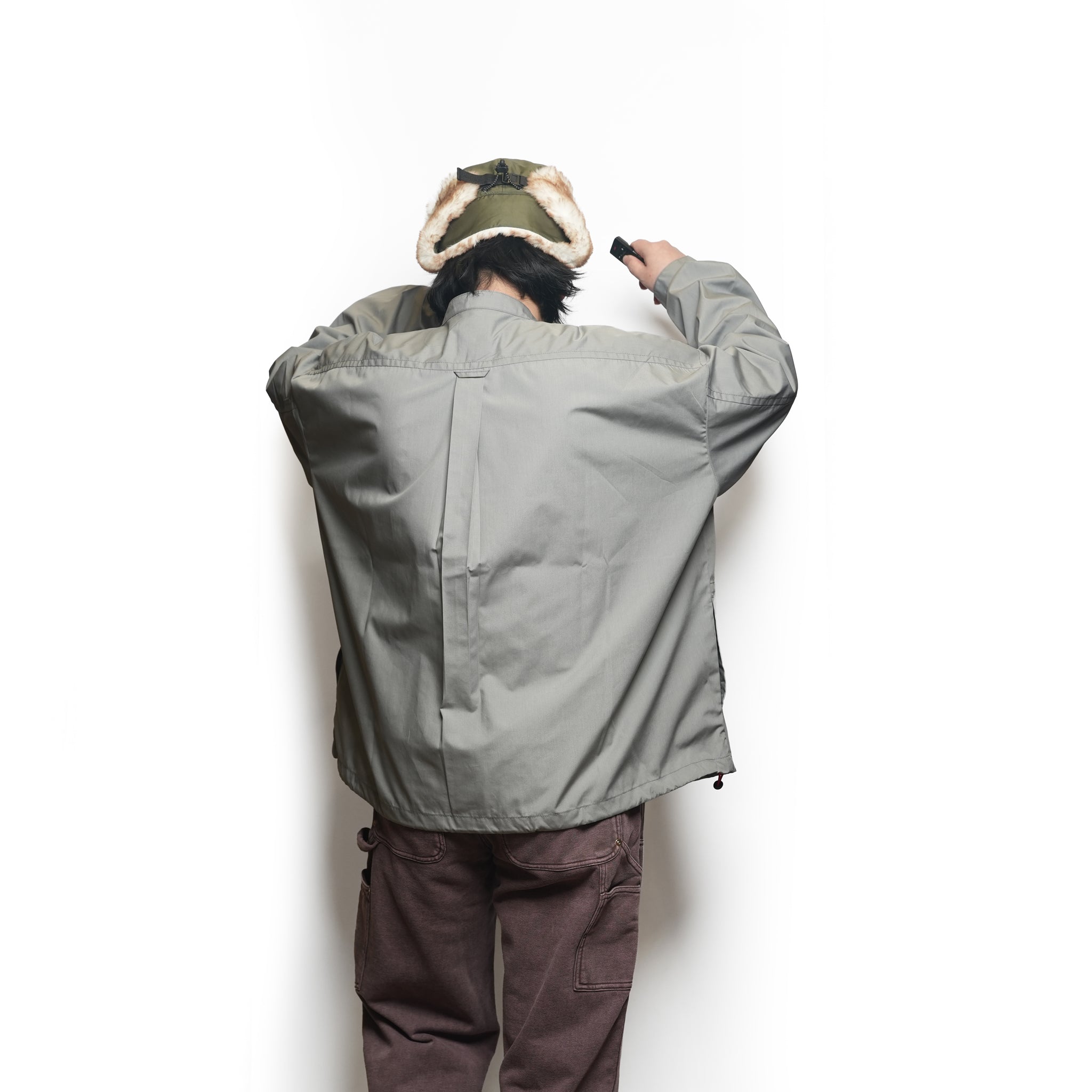 LIPMOA SOLID | Color_Charcoal | No_KLM25FSH1105_Charcoal【KELEN MEN_ケレン】