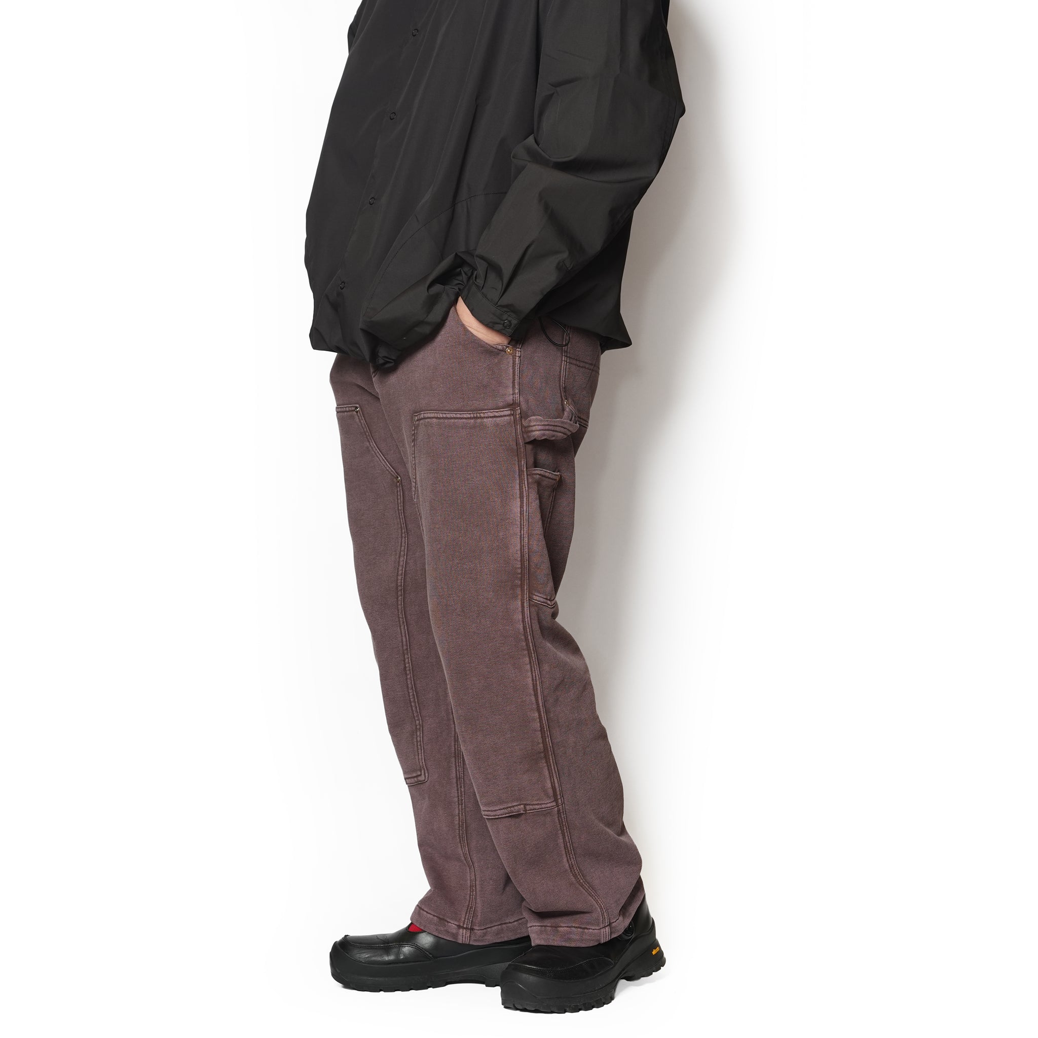 Double Knee Pants / Huey (Brown) | IMPRESTORE