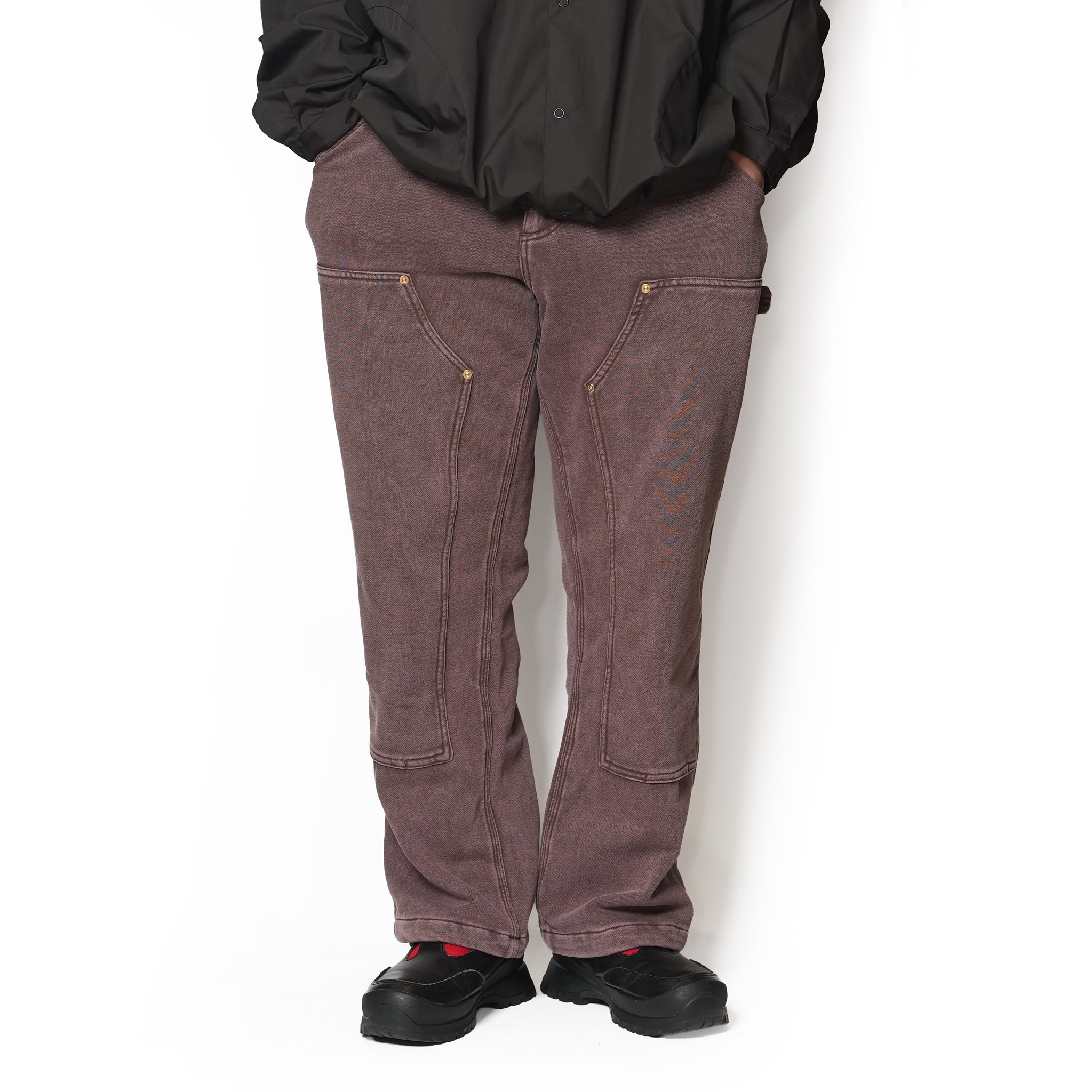 Huey_Double Knee Pants | Color_Brown | No_CZ-ImSt-294_Brown【IMPRESTORE_インプレストア】