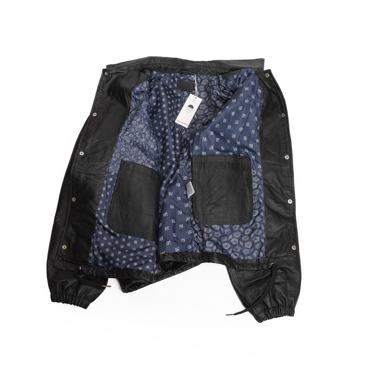 PUEBLO LEATHER COACH JKT – 01-Black | NASNGWAM