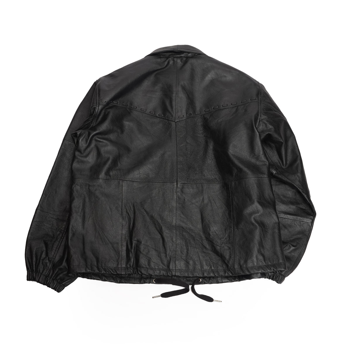 PUEBLO LEATHER COACH JKT – 01-Black | NASNGWAM