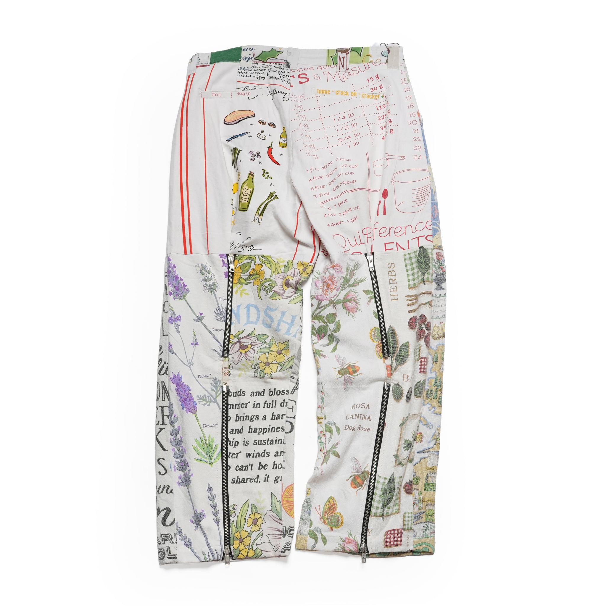 Vintage Cloth Pants Bondage Pants – Multi_F | MR. REMAKE MAN