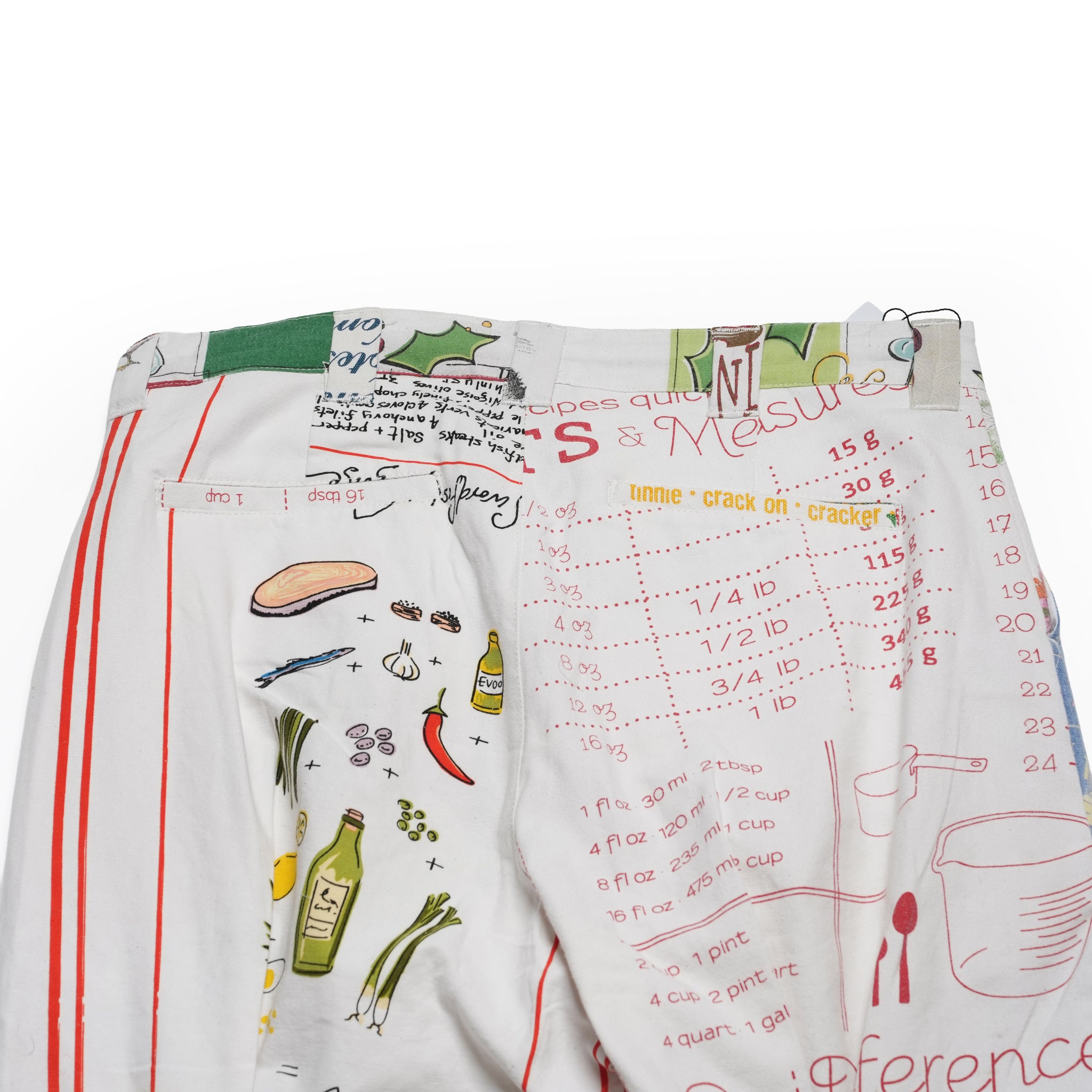 Vintage Cloth Pants Bondage Pants – Multi_F | MR. REMAKE MAN