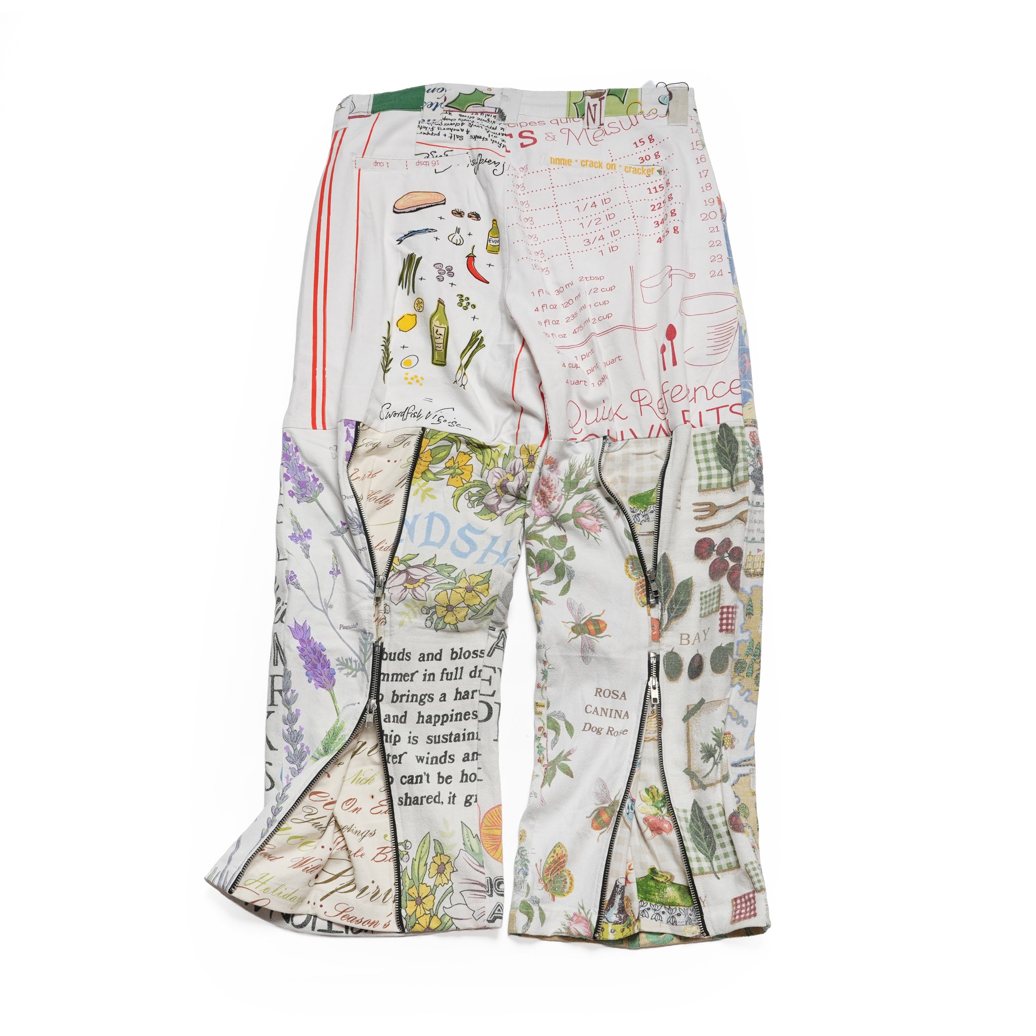 Vintage Cloth Pants Bondage Pants – Multi_F | MR. REMAKE MAN