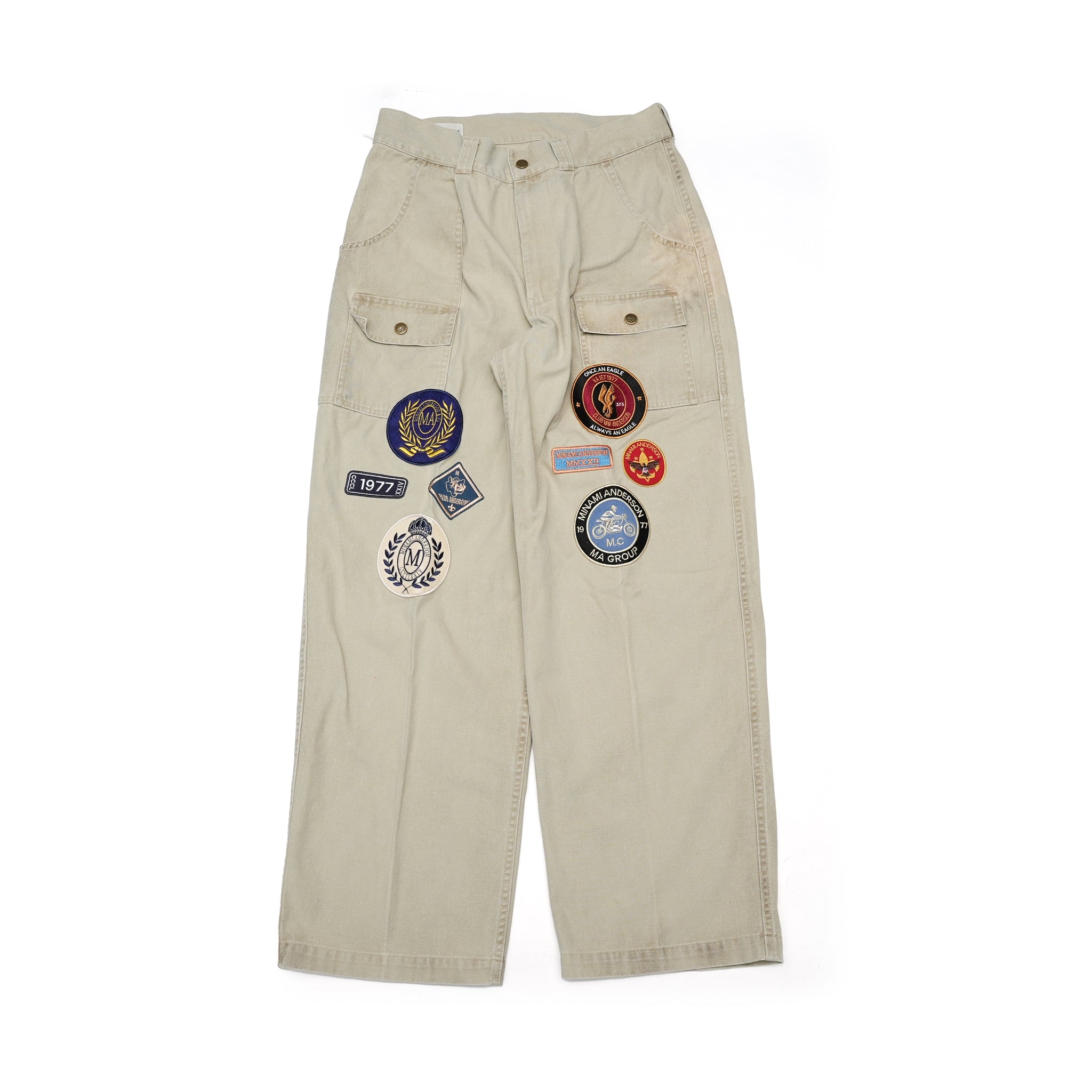 No:23#05373-2110 | Name:BUSH SCOUT ONE/TUCK-PATCHES | Color:ベージュ【MINAMI ANDERSON_ミナミアンダーソン】【archive】