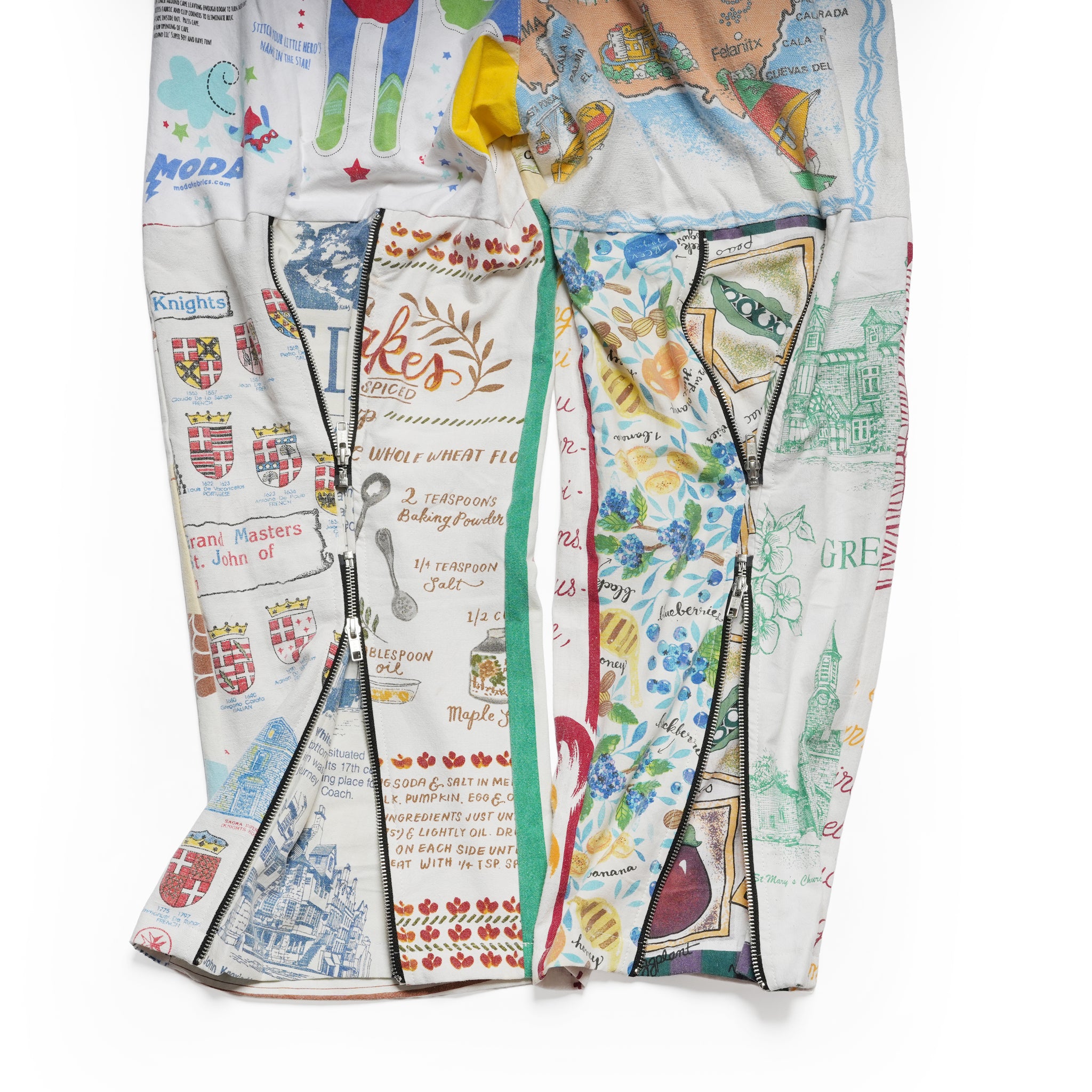 Vintage Cloth Pants Bondage Pants – Multi_J | MR. REMAKE MAN
