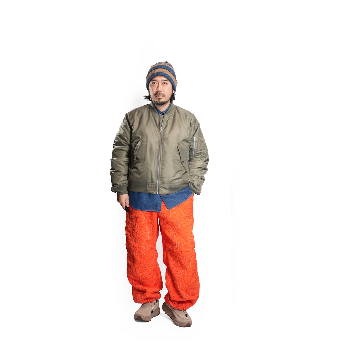 MA-1 Down Lining – Sage | MADE IN STANDARD