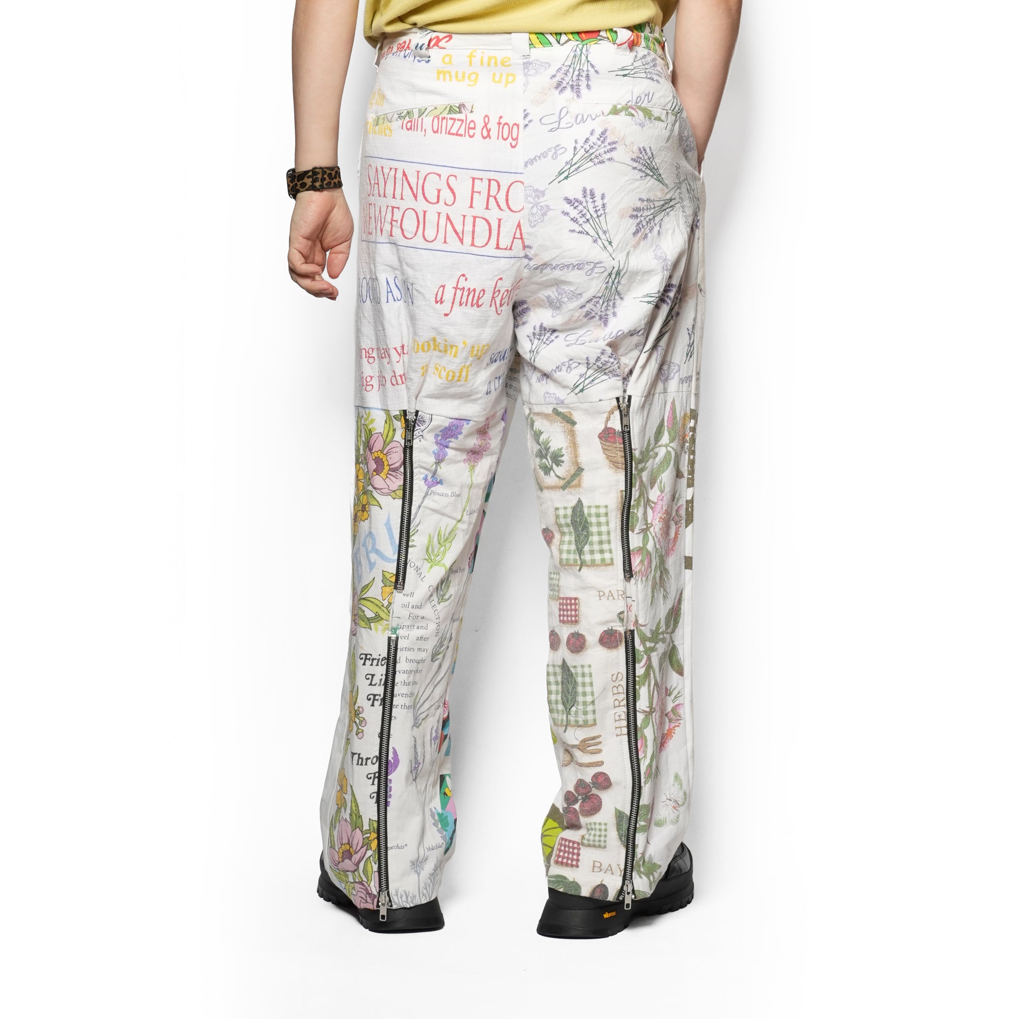 Vintage Cloth Pants Bondage Pants – Multi_E | MR. REMAKE MAN