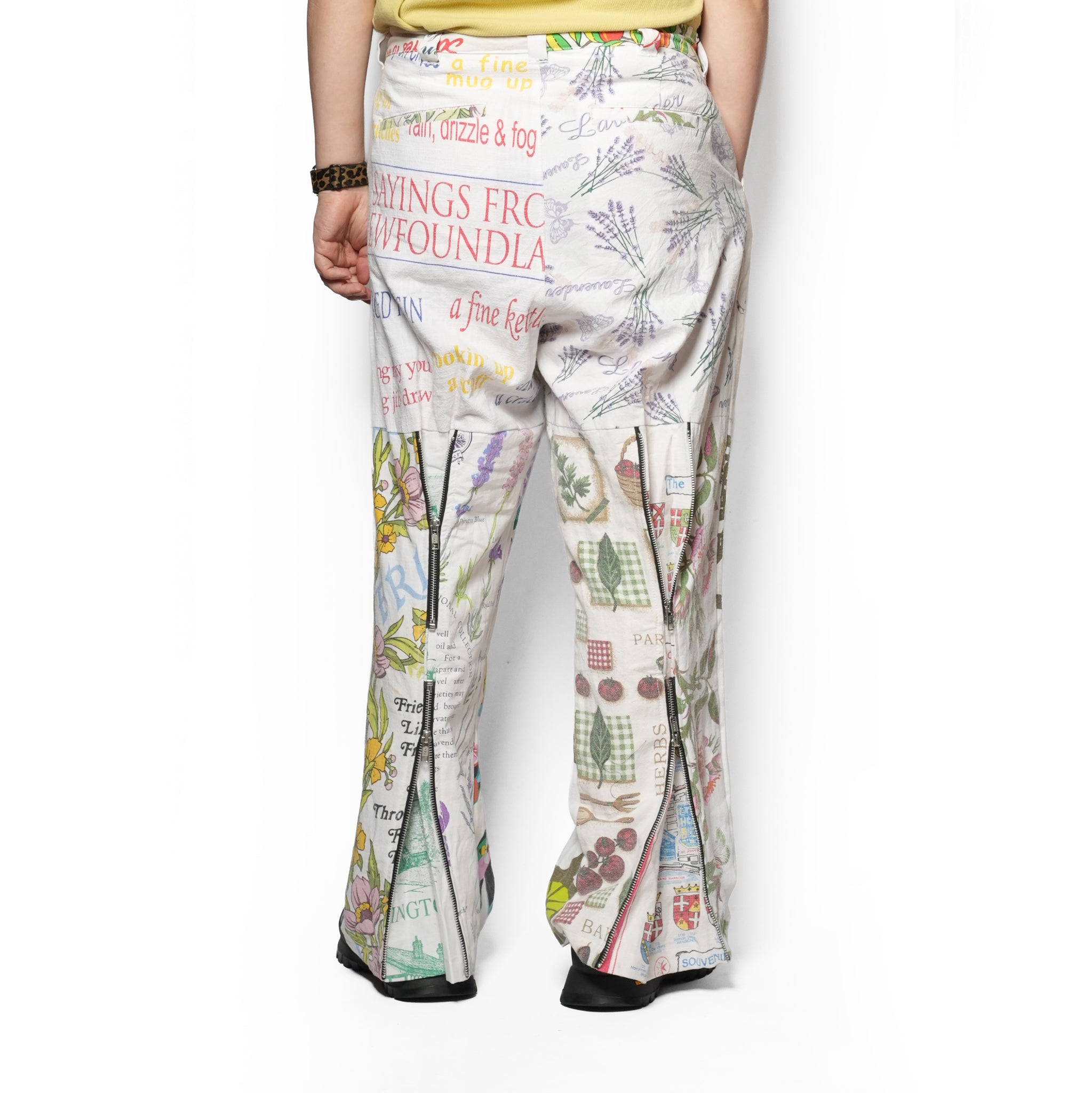 Vintage Cloth Pants Bondage Pants – Multi_A | MR. REMAKE MAN