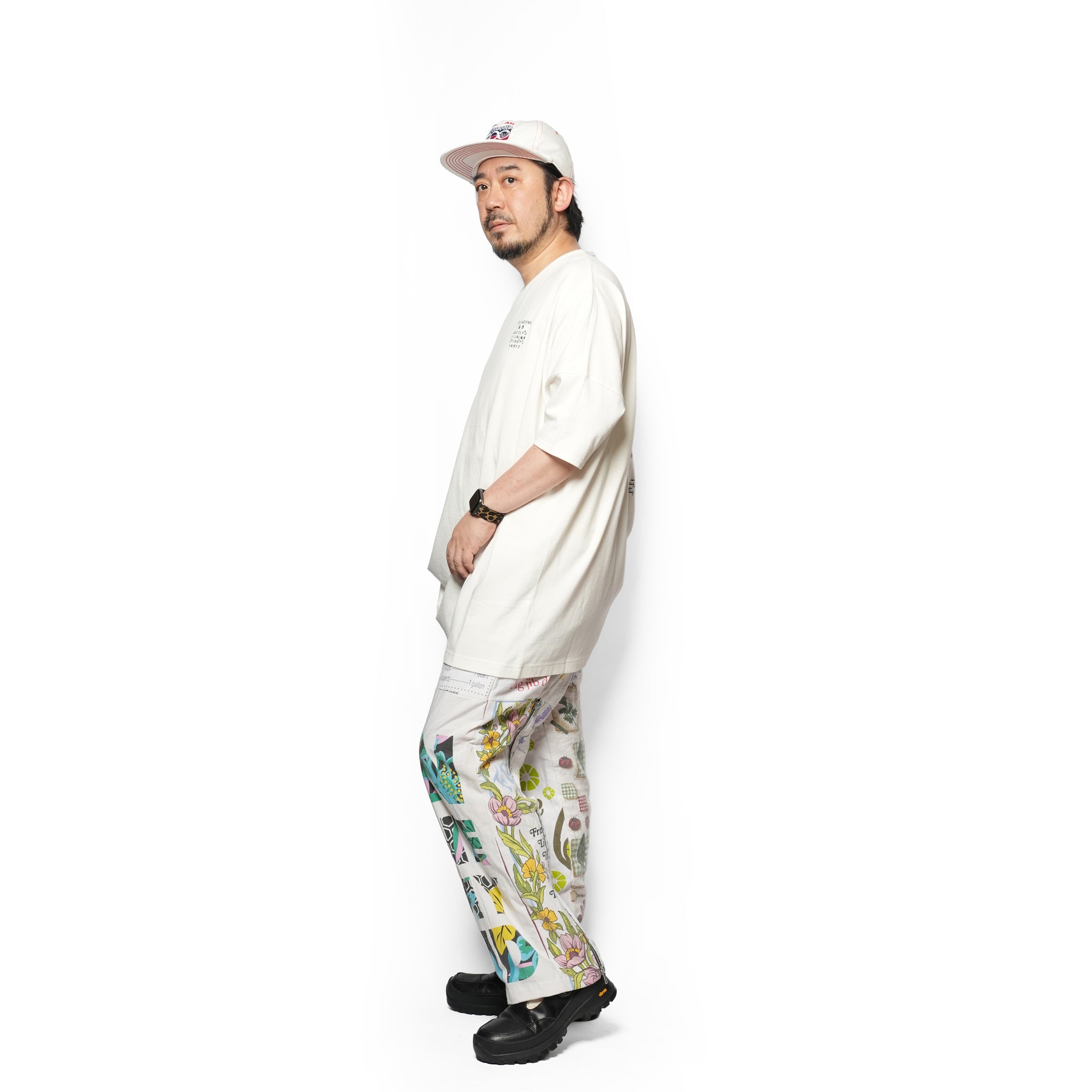 Vintage Cloth Pants Bondage Pants – Multi_C | MR. REMAKE MAN