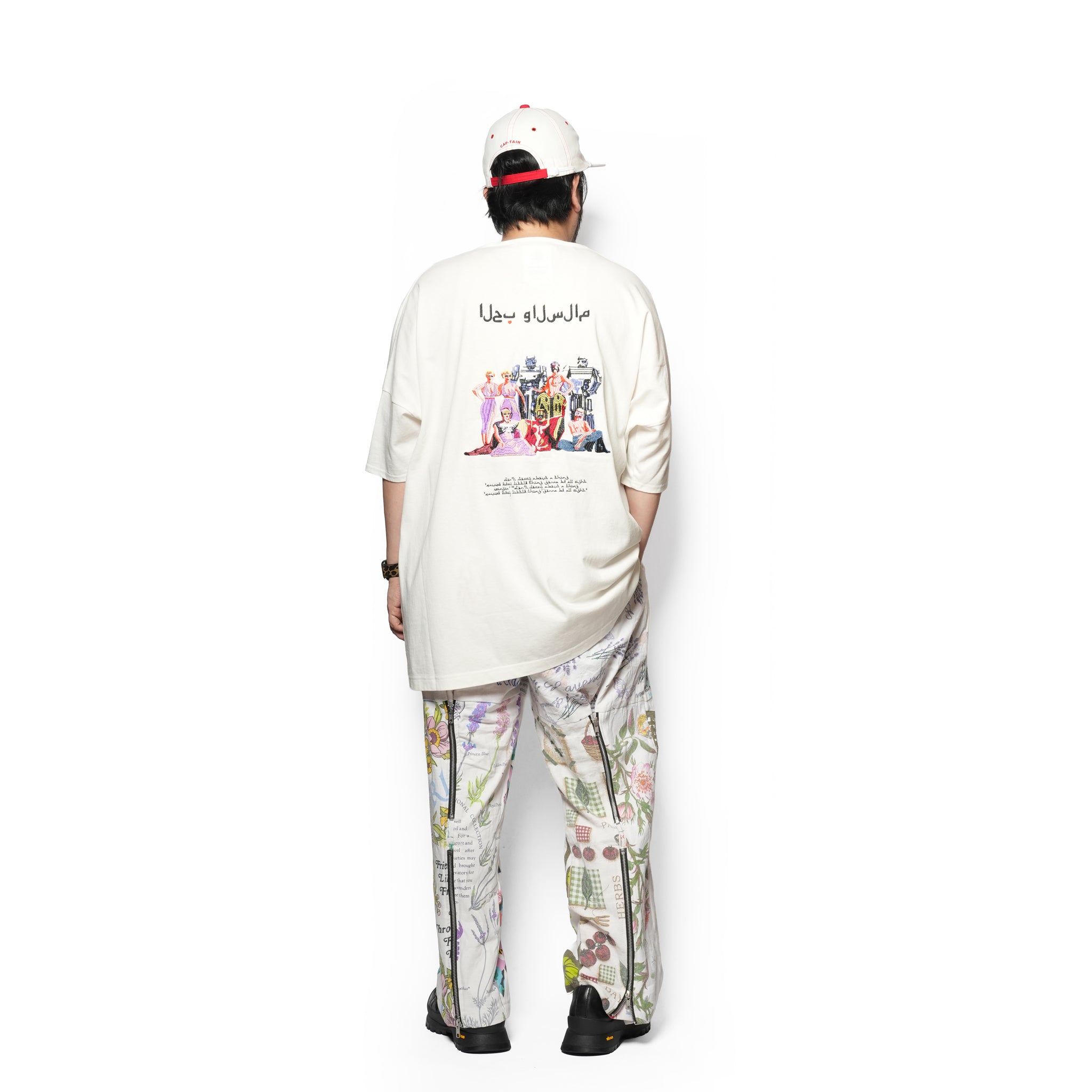 Vintage Cloth Pants Bondage Pants – Multi_C | MR. REMAKE MAN