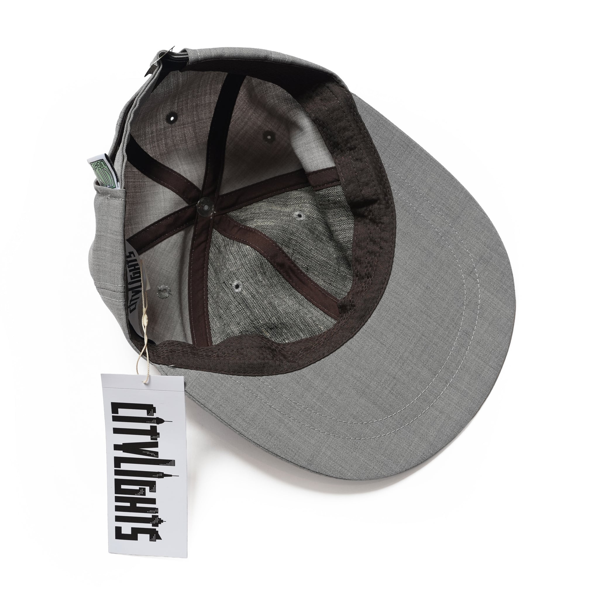CLASSIC 6-PANEL CAP *HEATHER GREY | CITYLIGHTS PRODUCTS