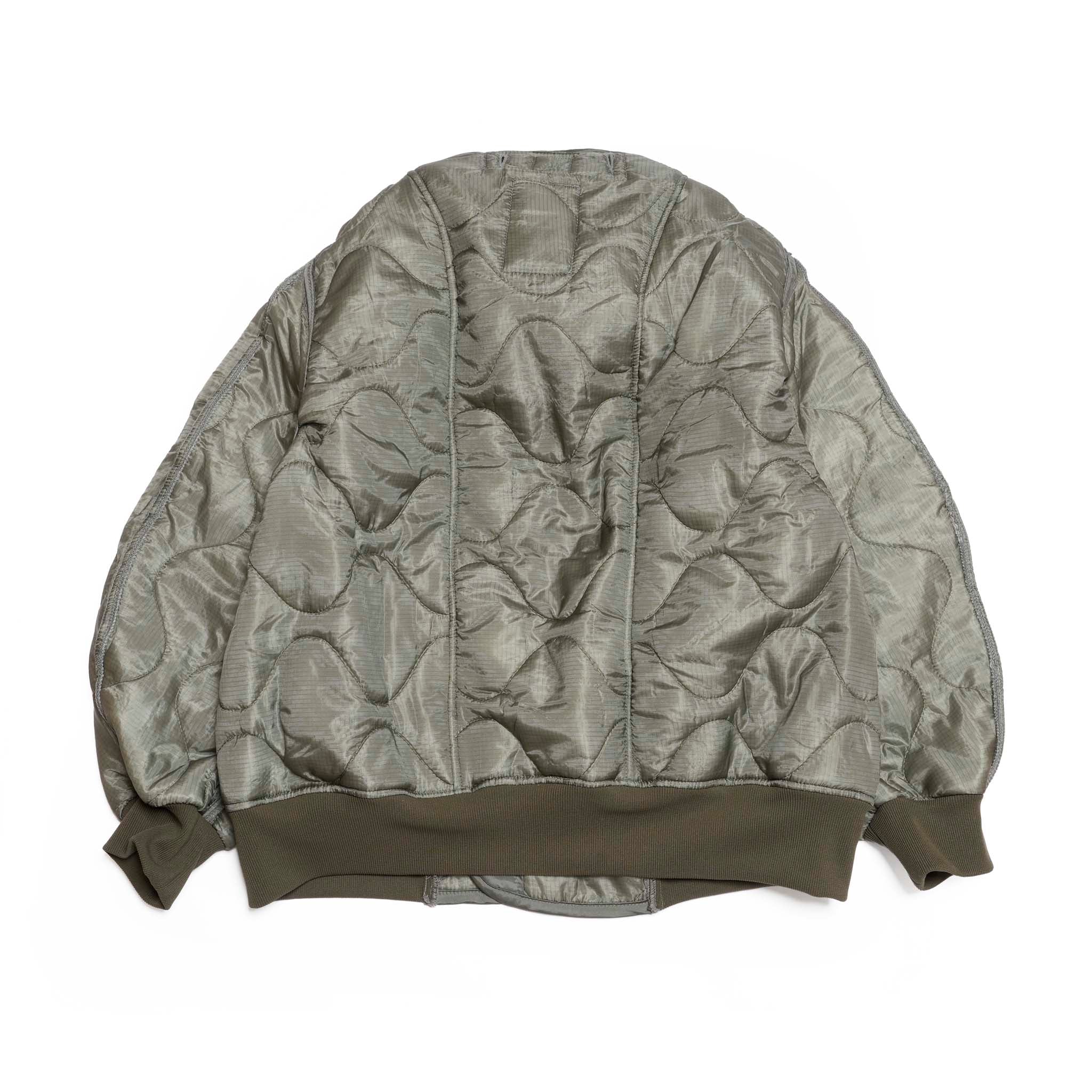 QUILTING MA-1 | Color_Olive | No_odd2025aw-005【ODDMENT_オッドメント】