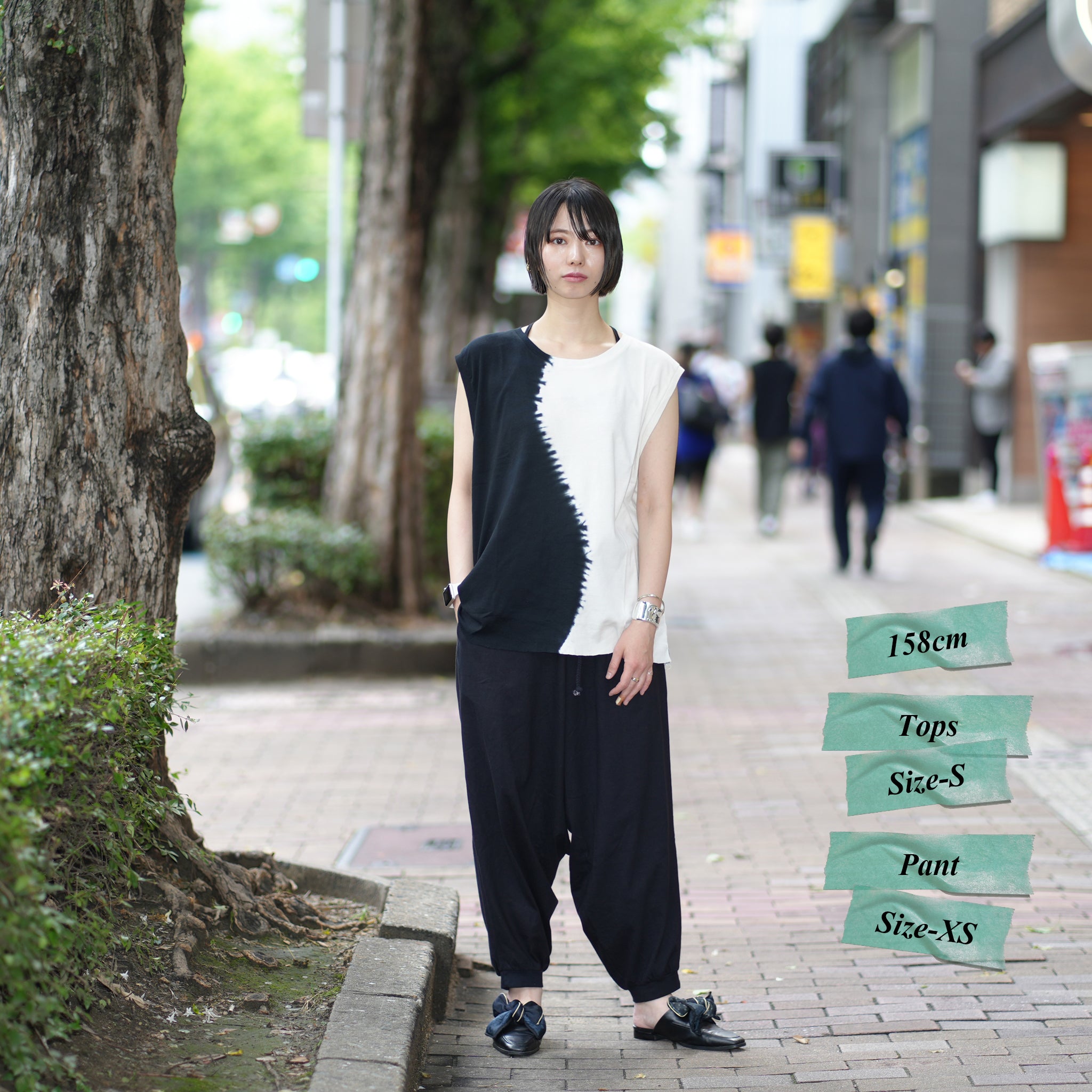 24763B | OTS DYNAMIC HAREM PANT | Color:Black【ONE TEASPOON_ワンティースプーン】