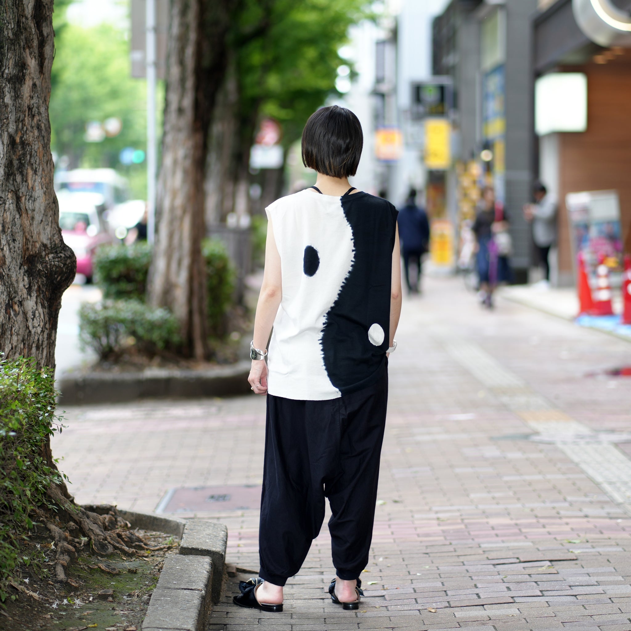 24763B | OTS DYNAMIC HAREM PANT | Color:Black【ONE TEASPOON_ワンティースプーン】